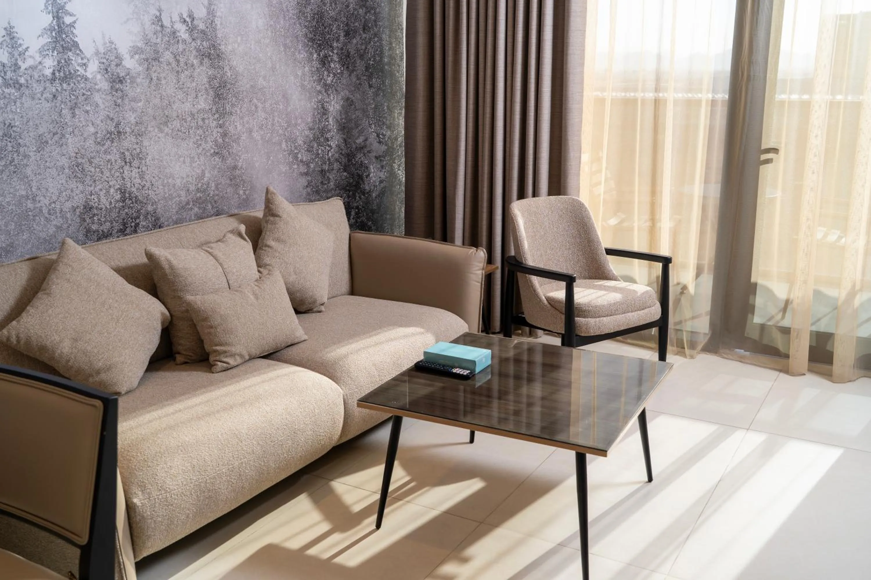 Living room in Hafawah Resort