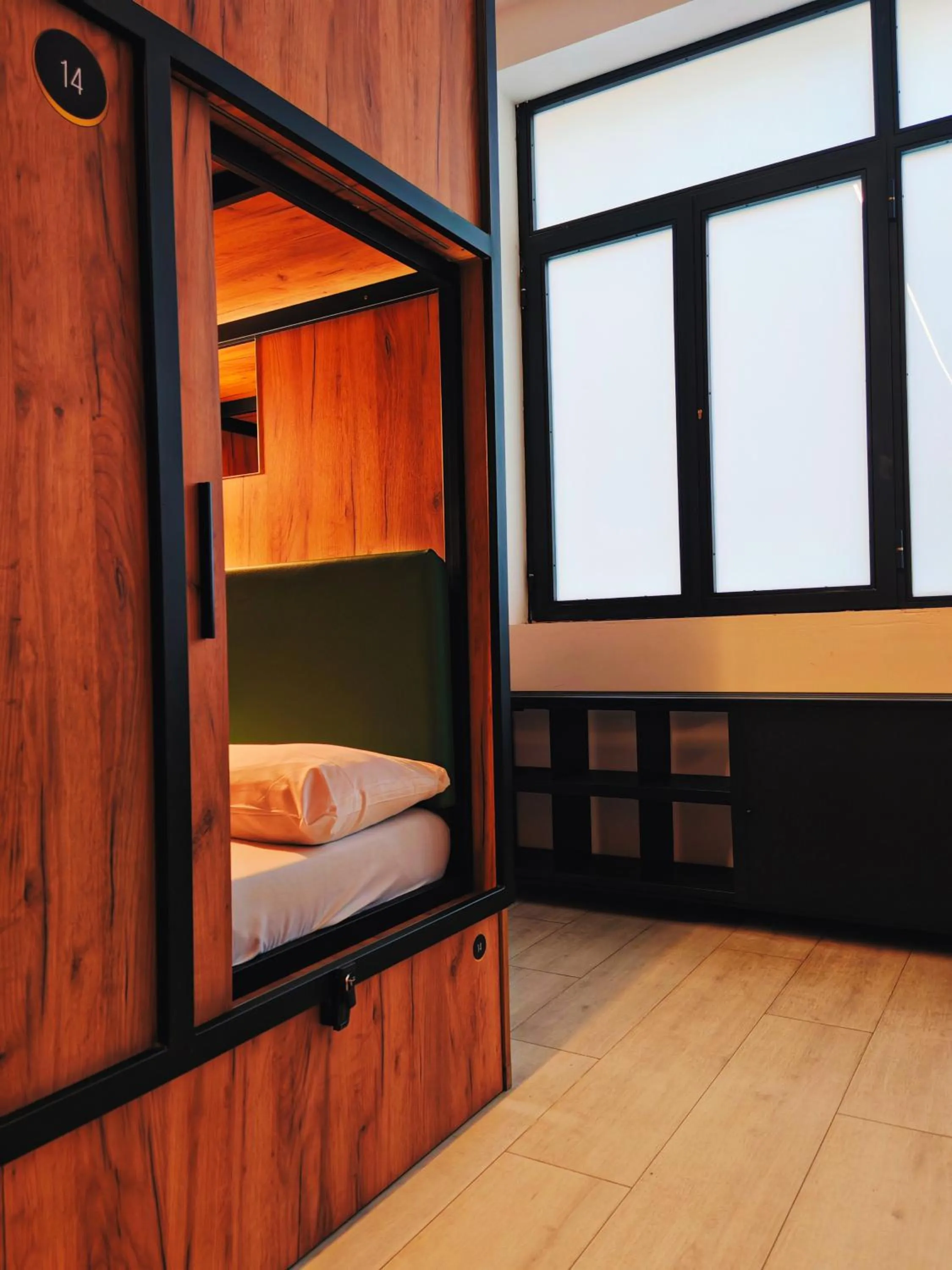 Bed in Urban Inn Madrid