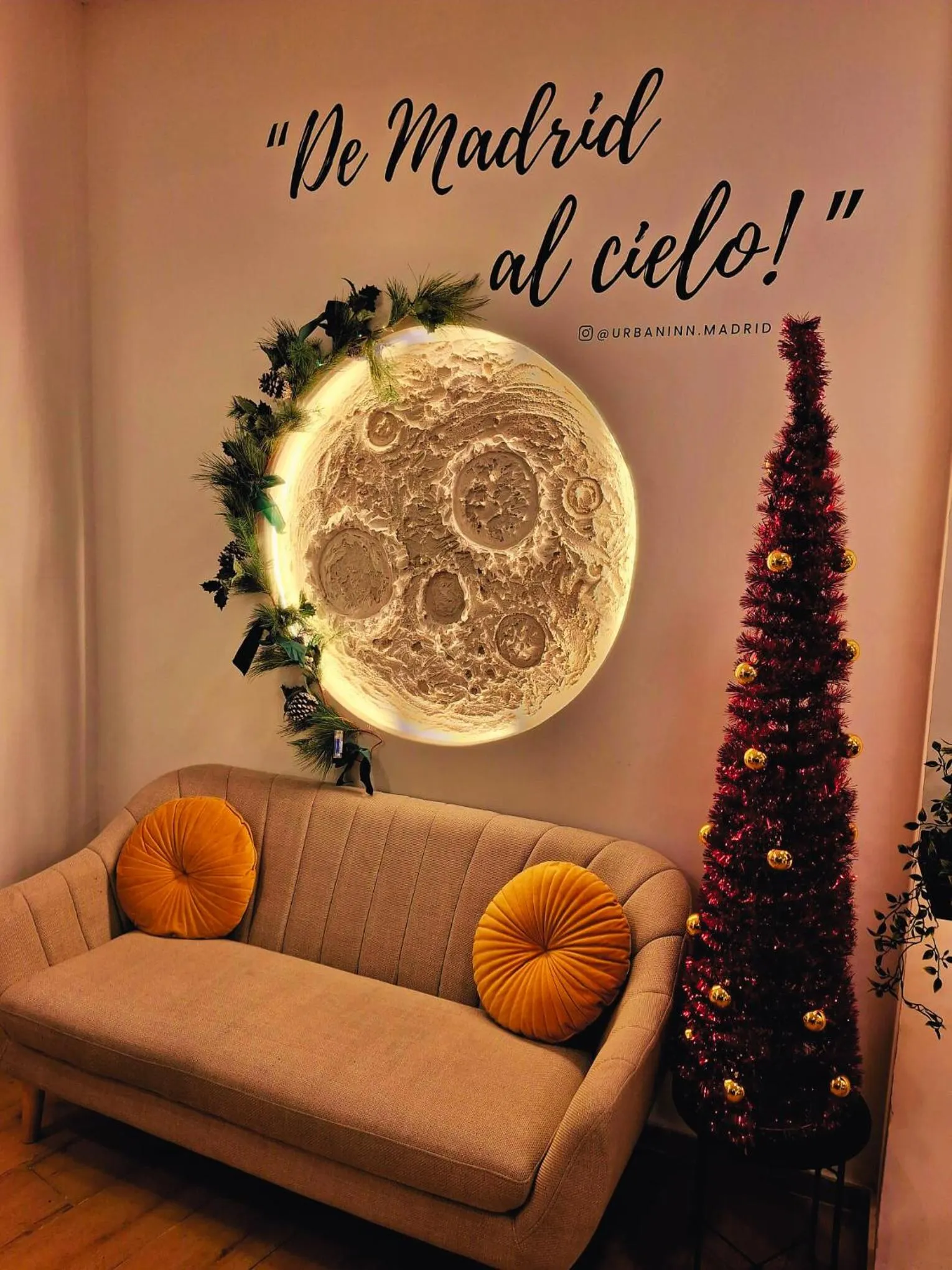 Living room in Urban Inn Madrid