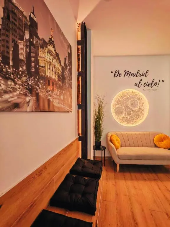 Lobby or reception in Urban Inn Madrid