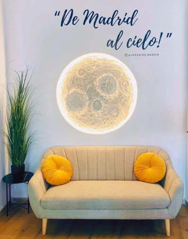 Living room in Urban Inn Madrid