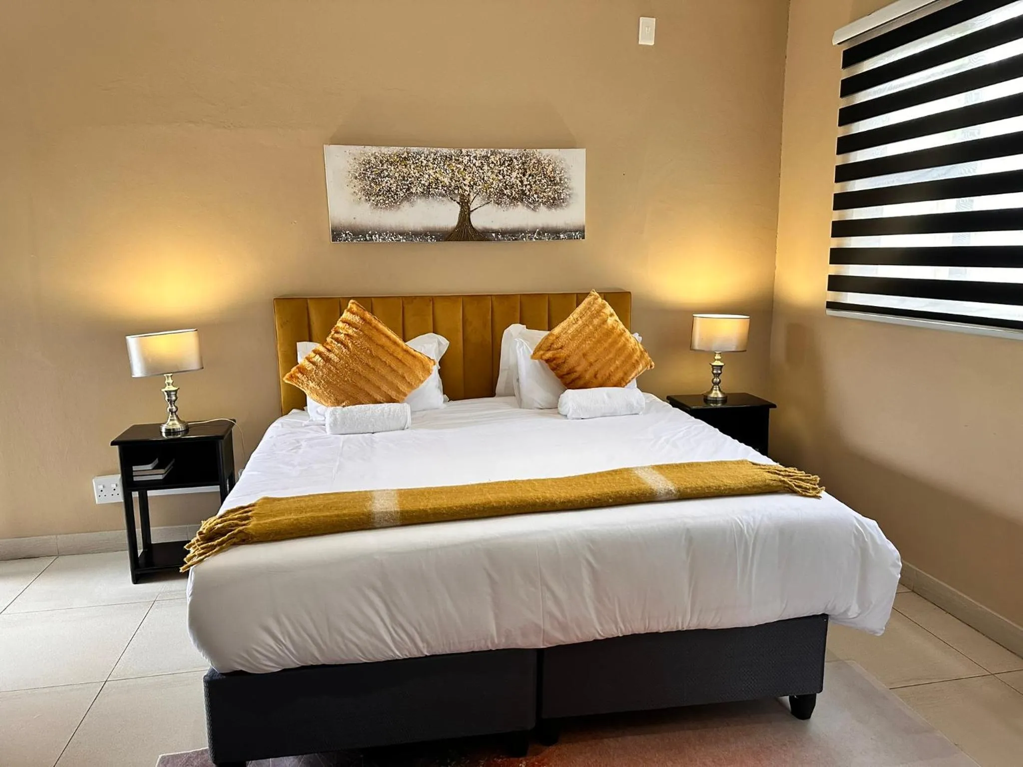 Bed in Fusion House B&B and Conference Venue