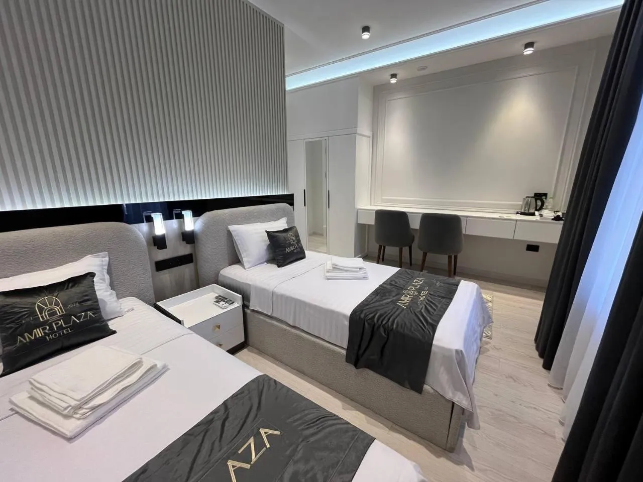 Photo of the whole room, Bed in AMIR PLAZA hotel