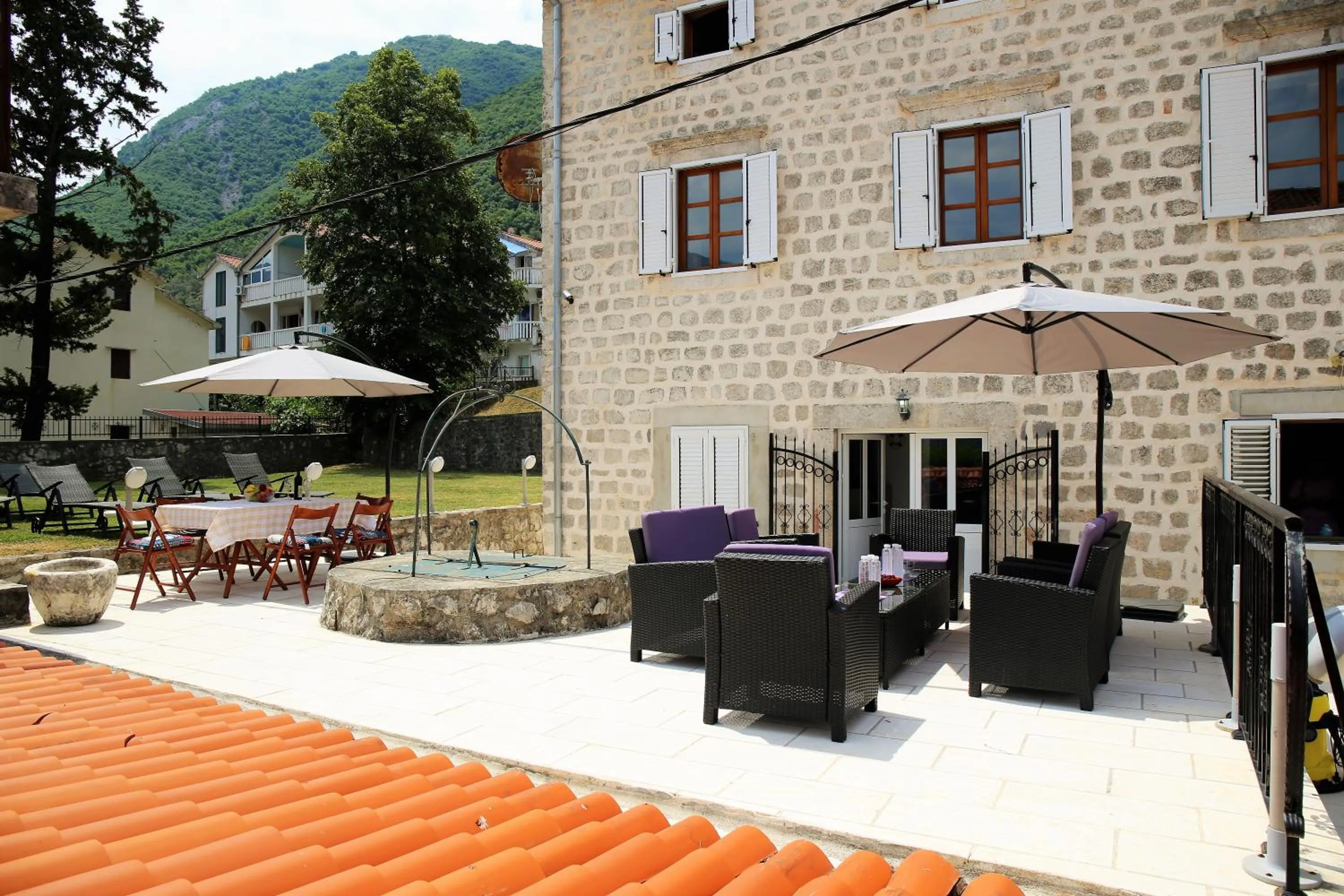 Patio in Villa Captain