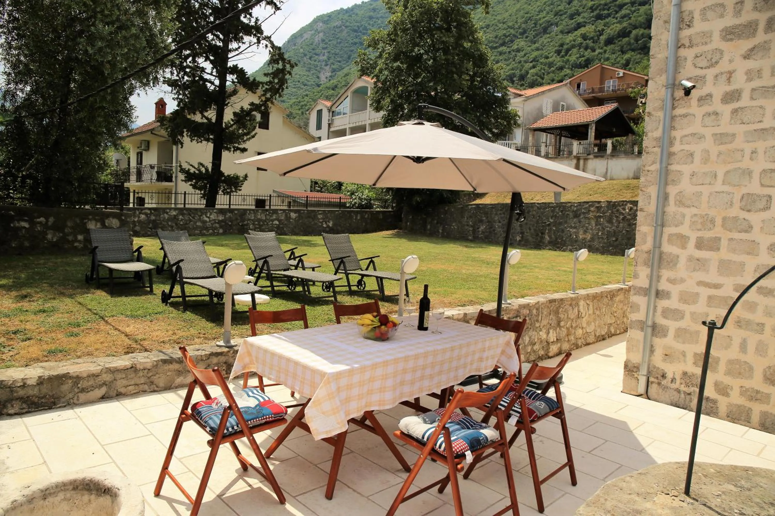 Patio in Villa Captain