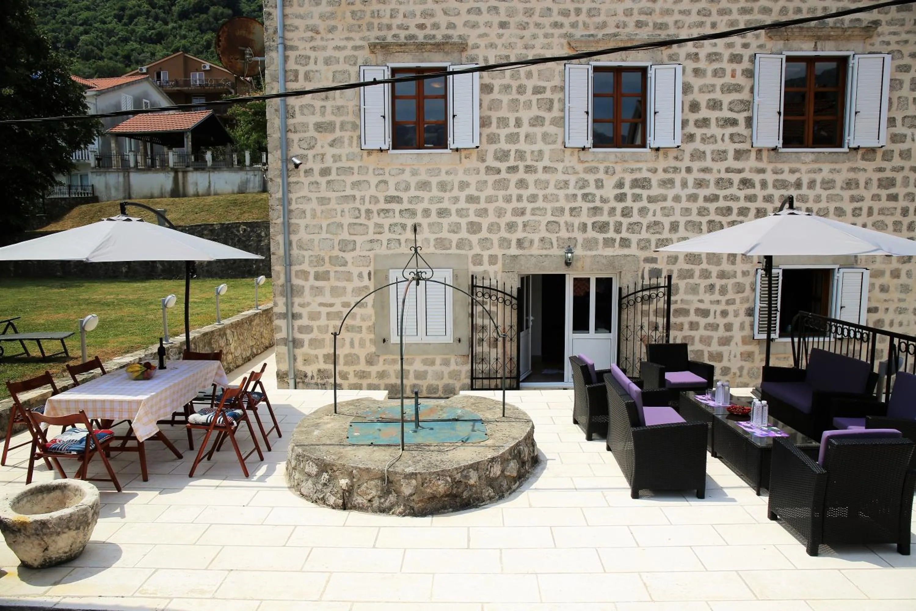 Patio in Villa Captain