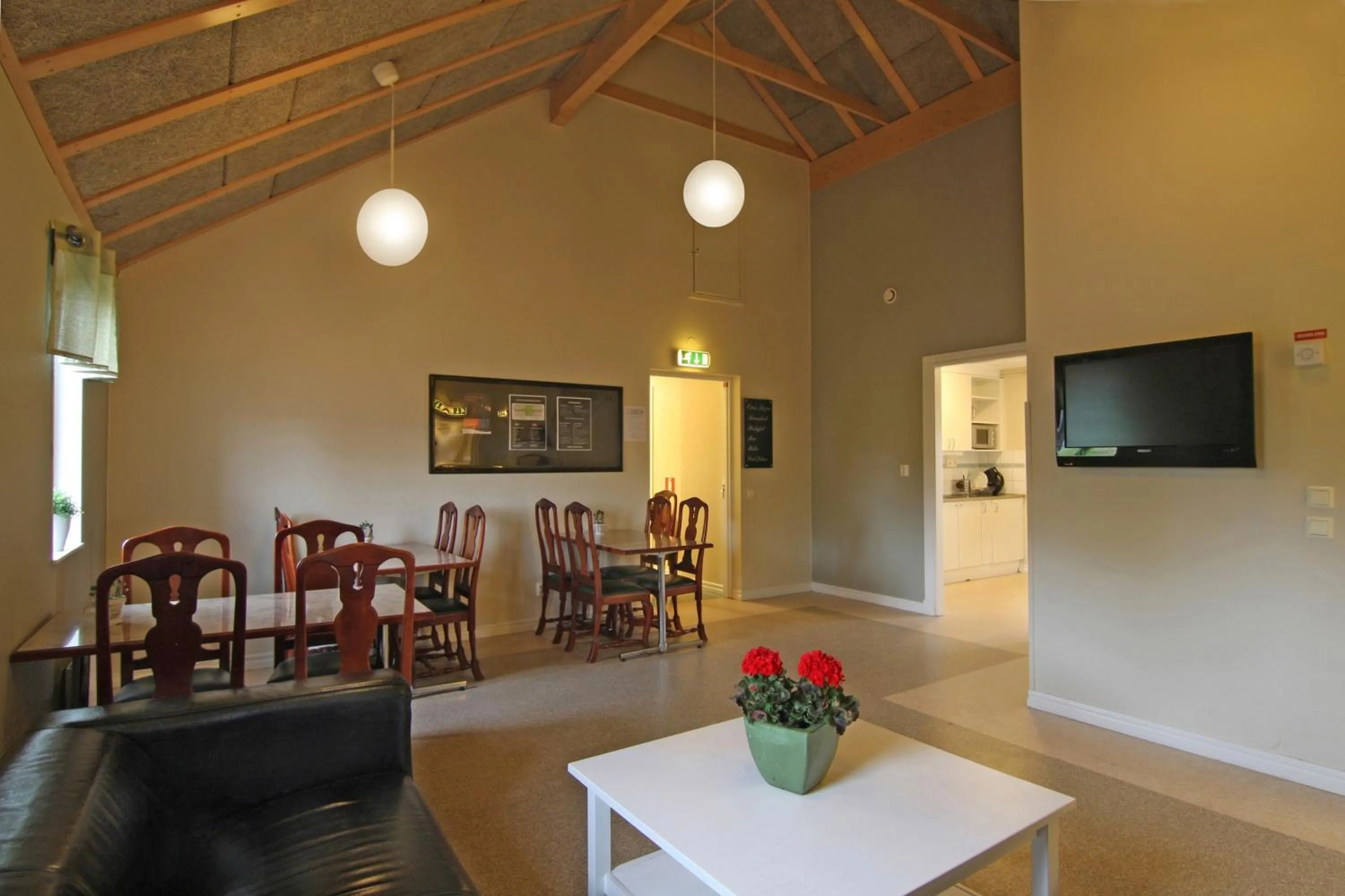 Living room in Bergs Slussar Vandrarhem & Stugor