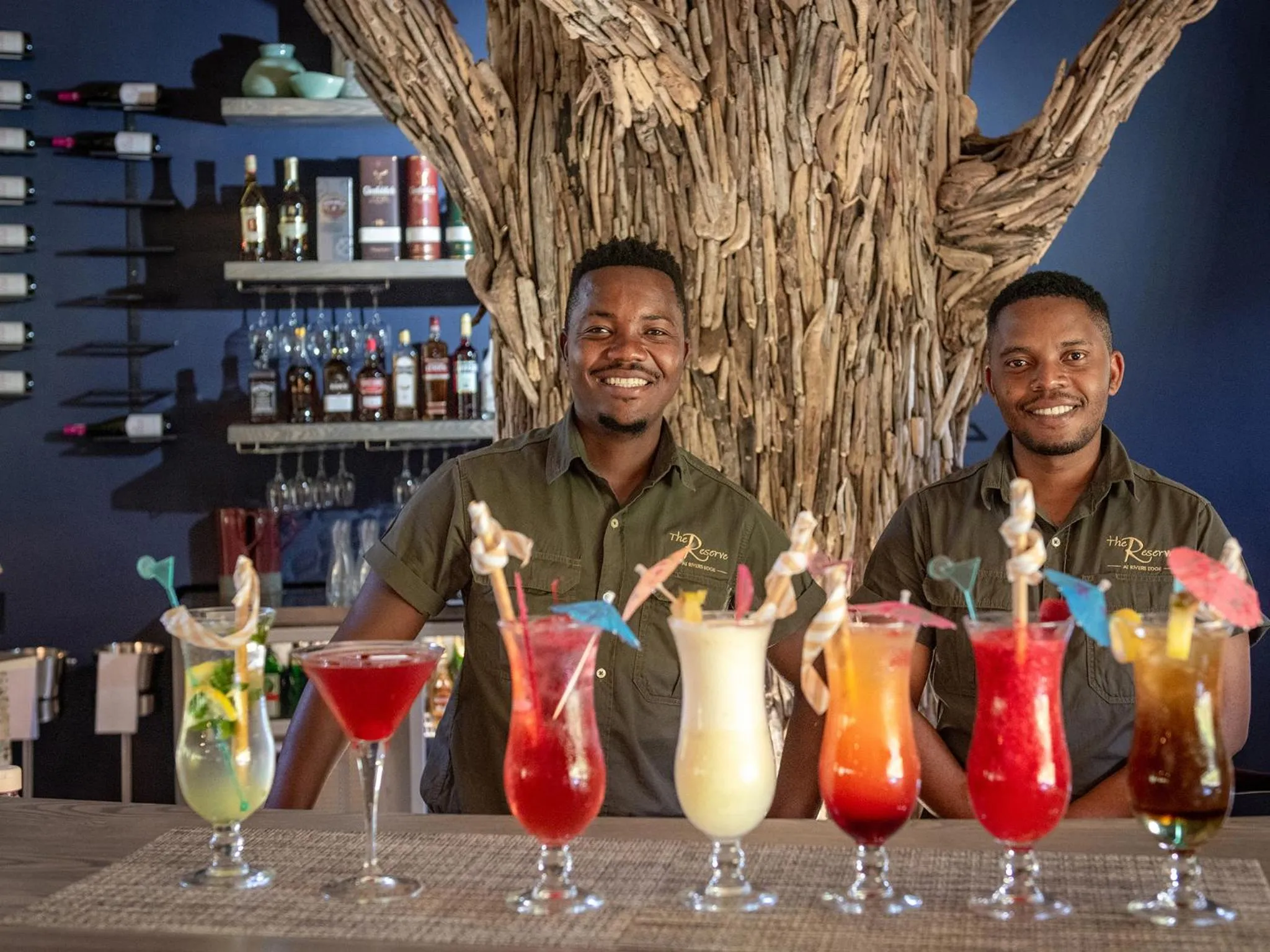 Lounge or bar in Hazyview Cabanas