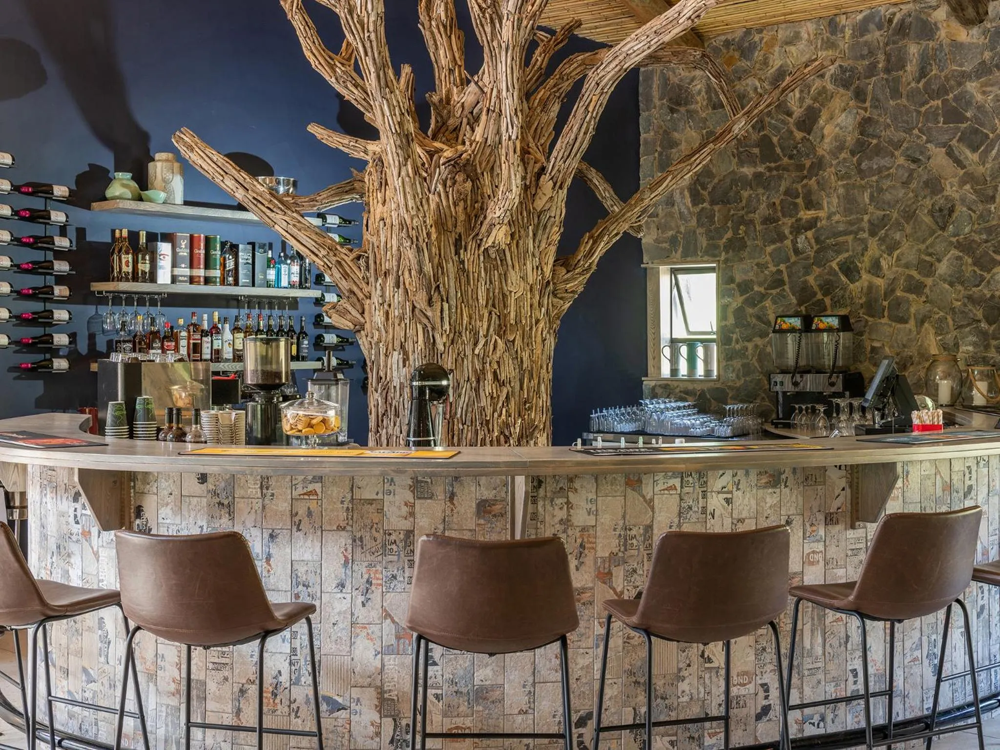 Lounge or bar in Hazyview Cabanas