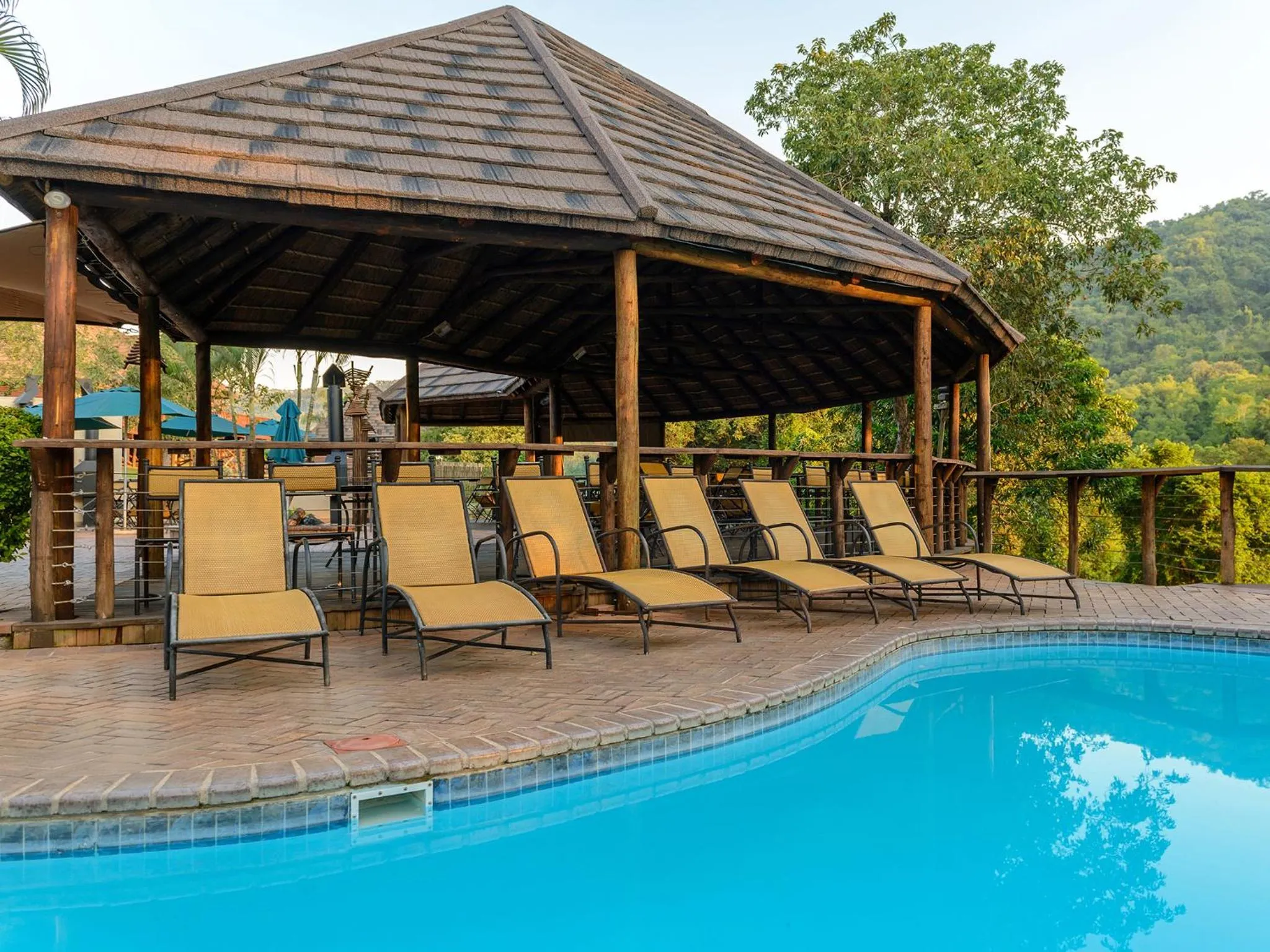 On site in Hazyview Cabanas