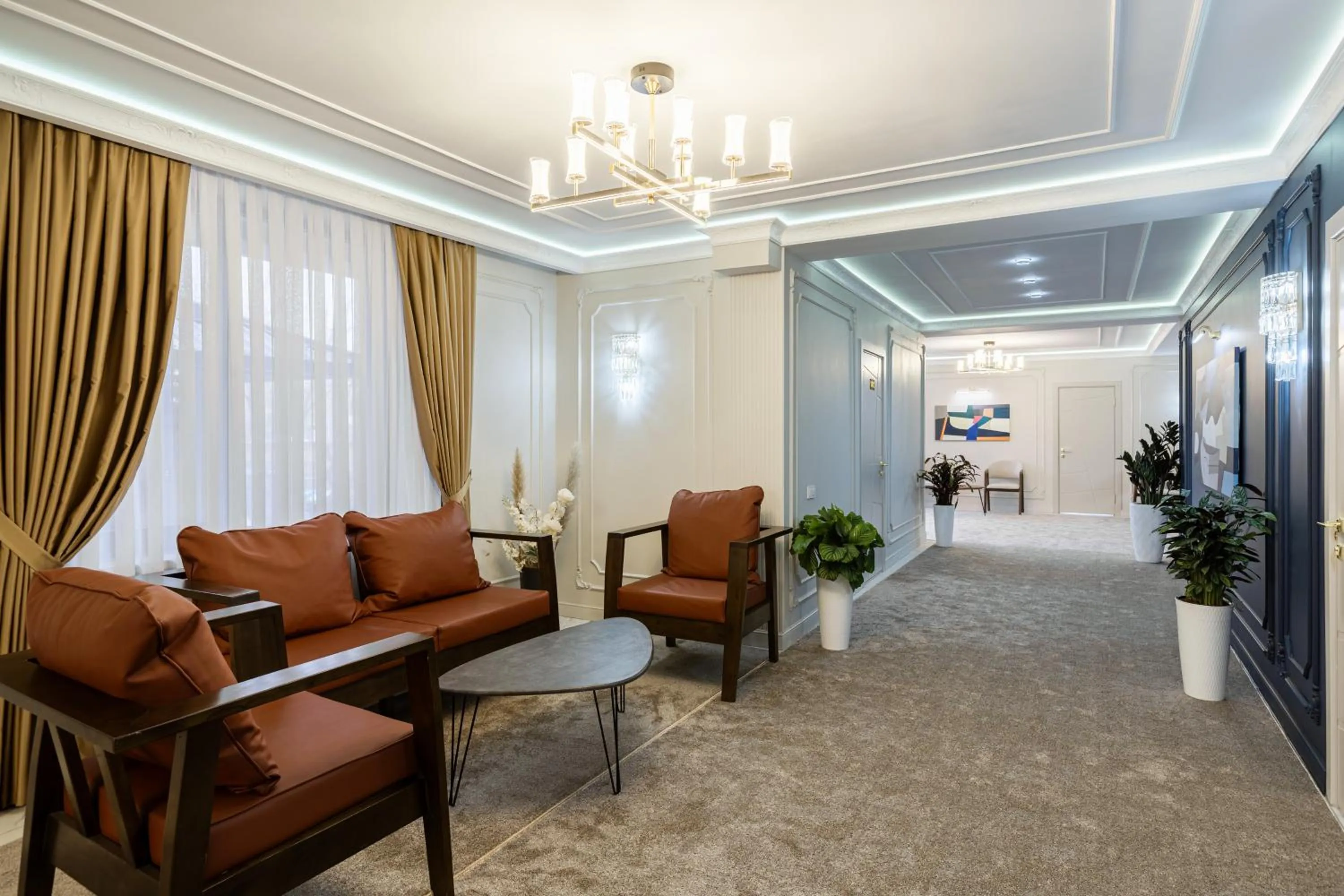 Property building in Cozy Hotel