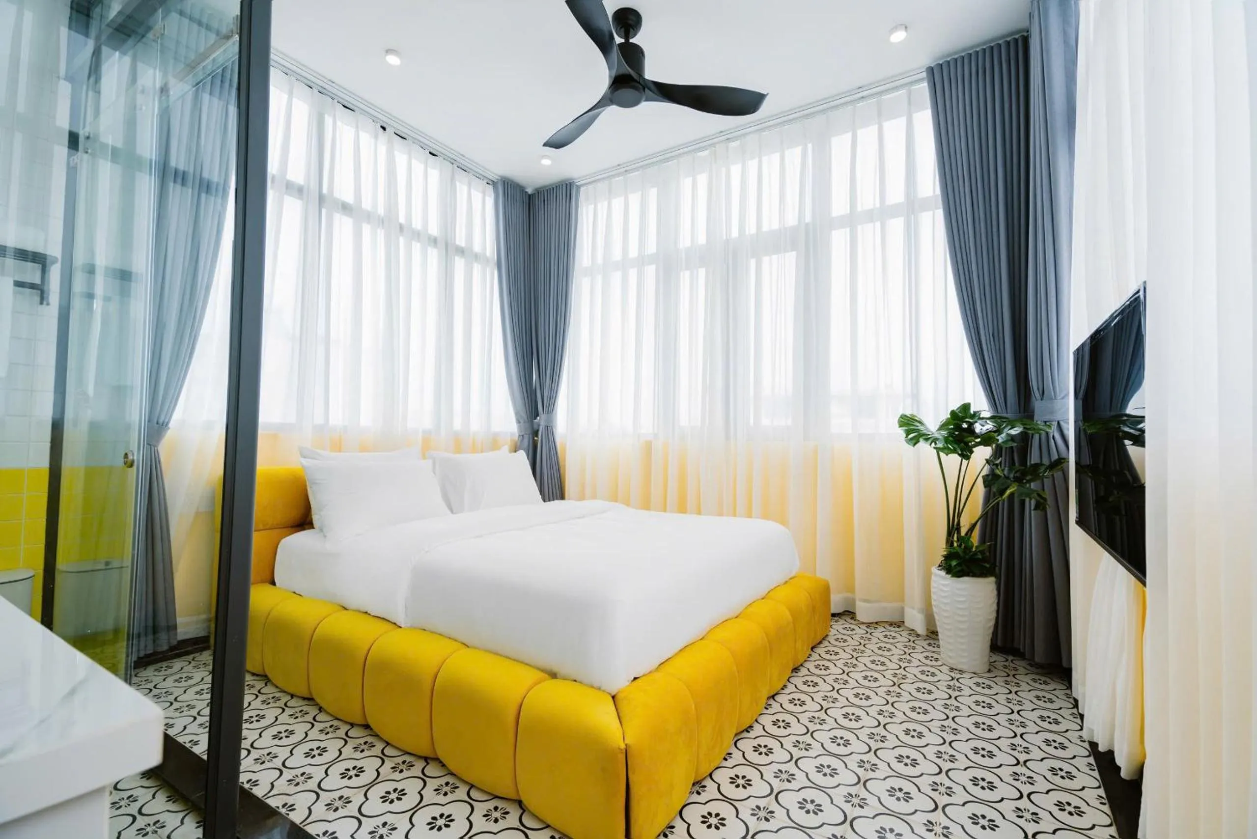 Bedroom in Cosy Hotel