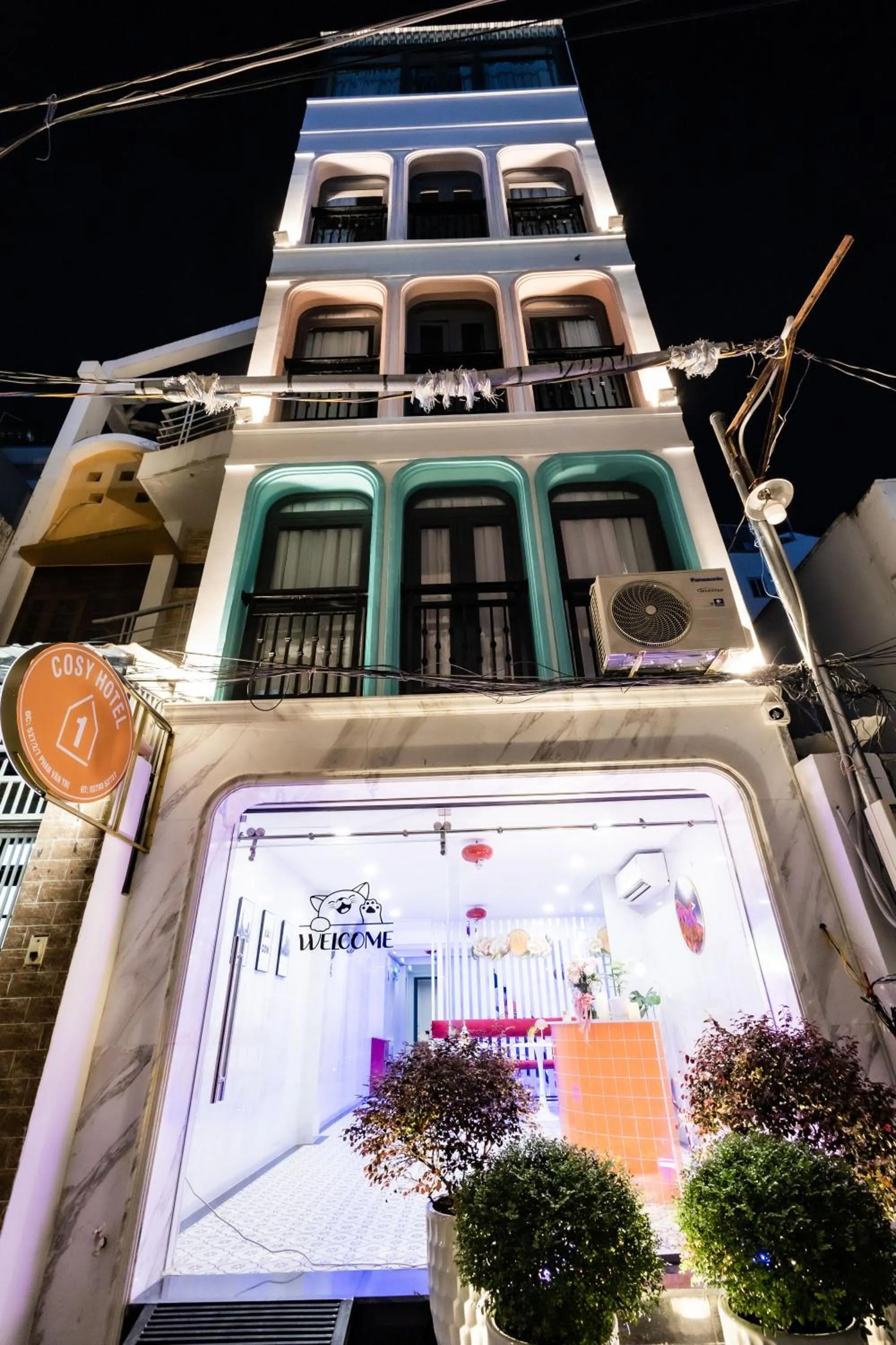 Property building in Cosy Hotel