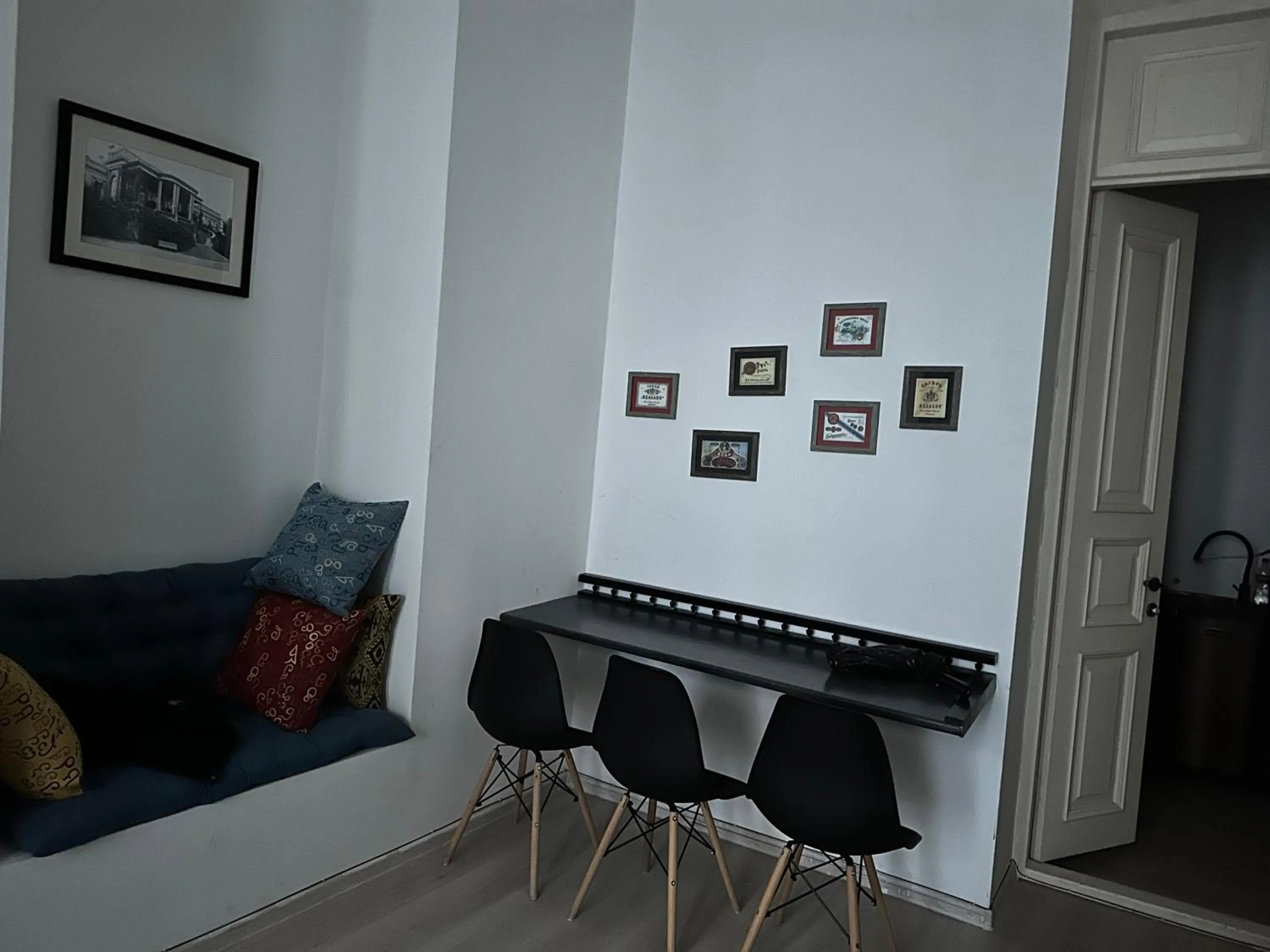Seating area in Apartment Gudiashvili square