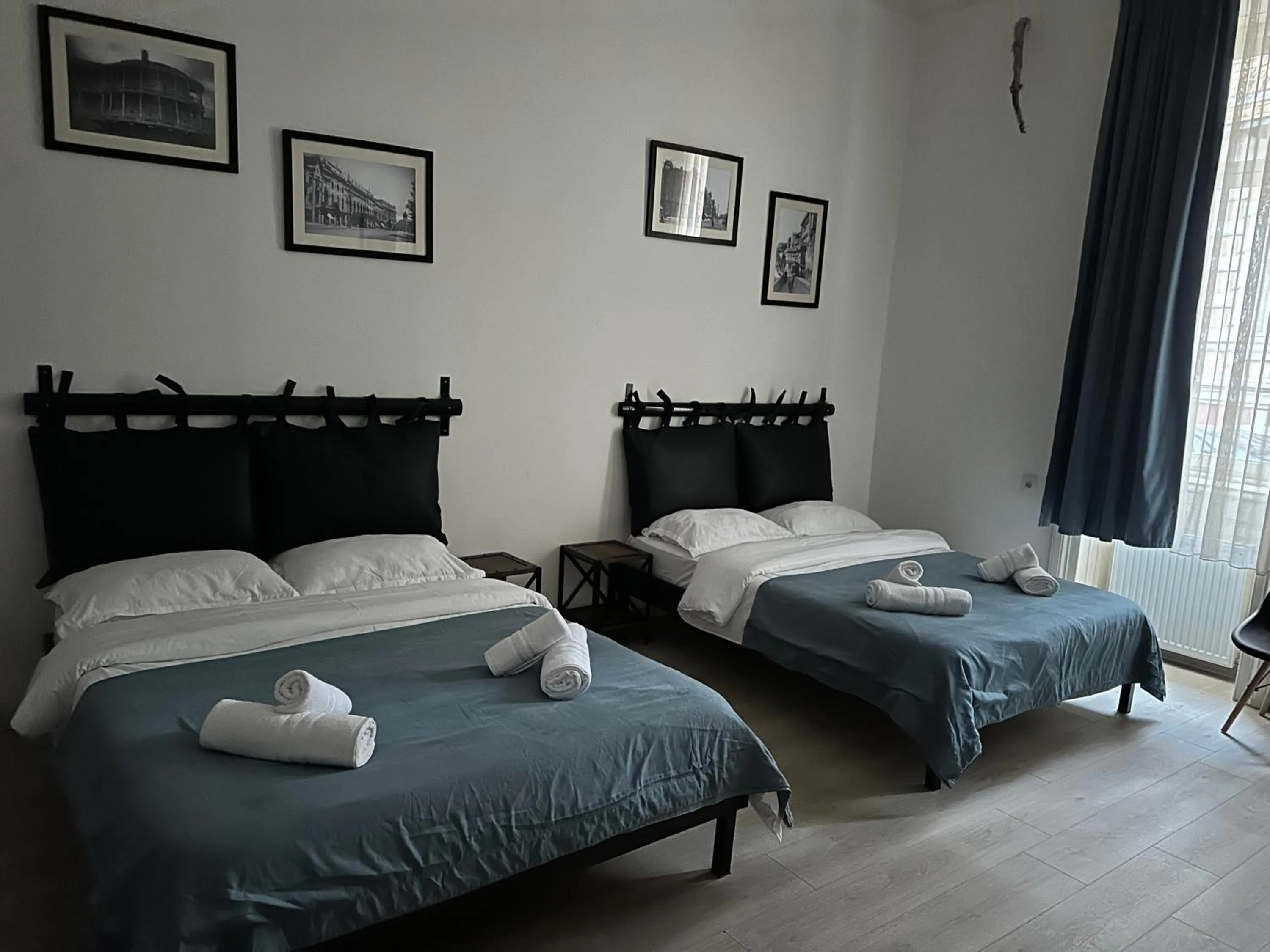 Bed in Apartment Gudiashvili square