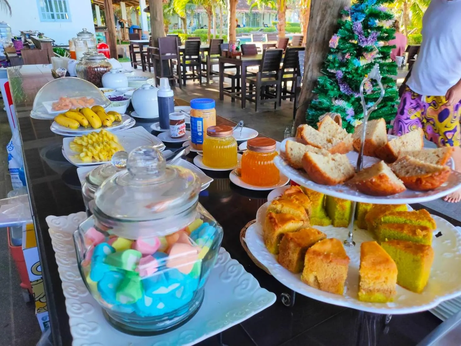 Breakfast in Banana Beach Resort