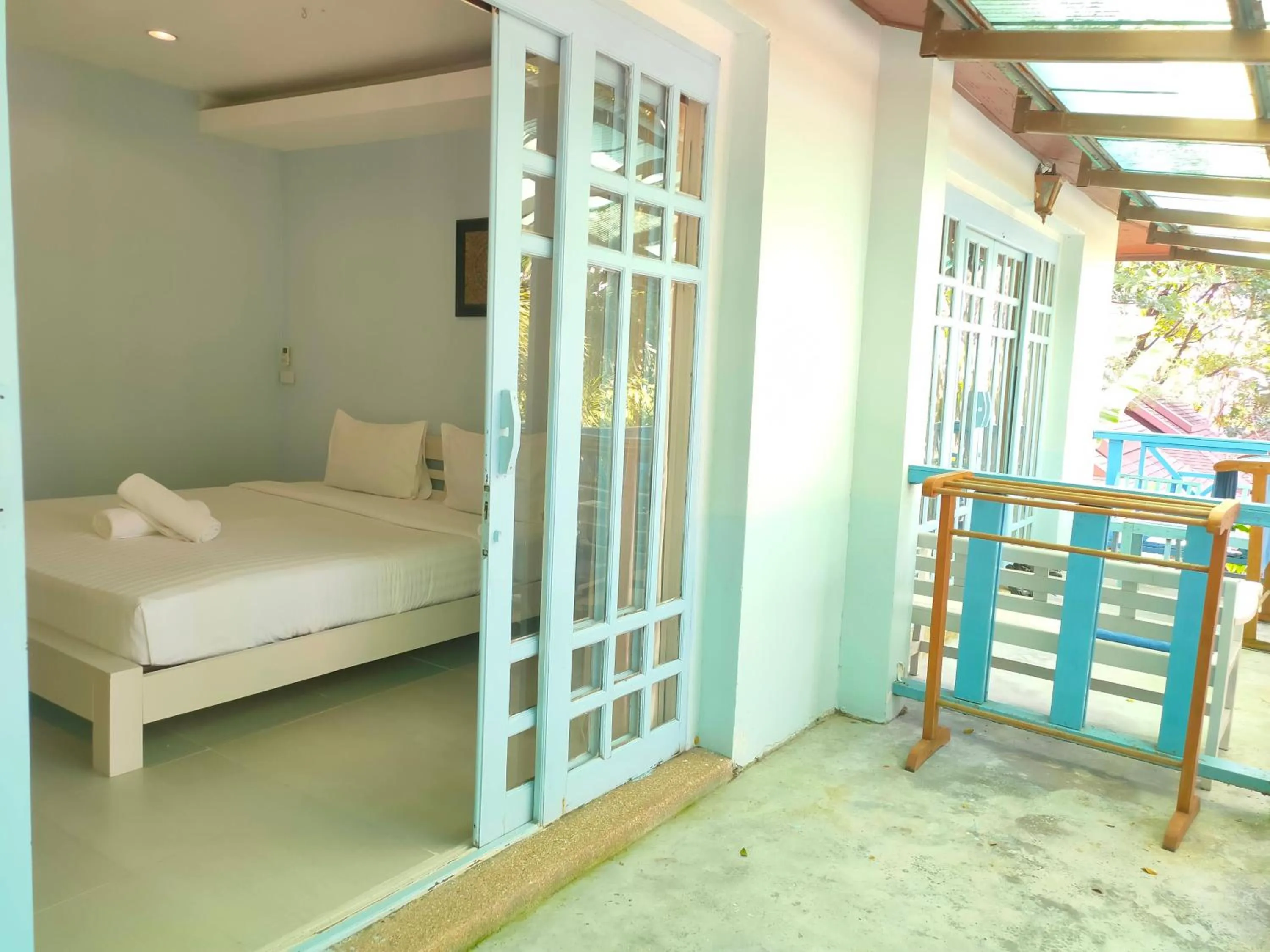 Bed in Banana Beach Resort