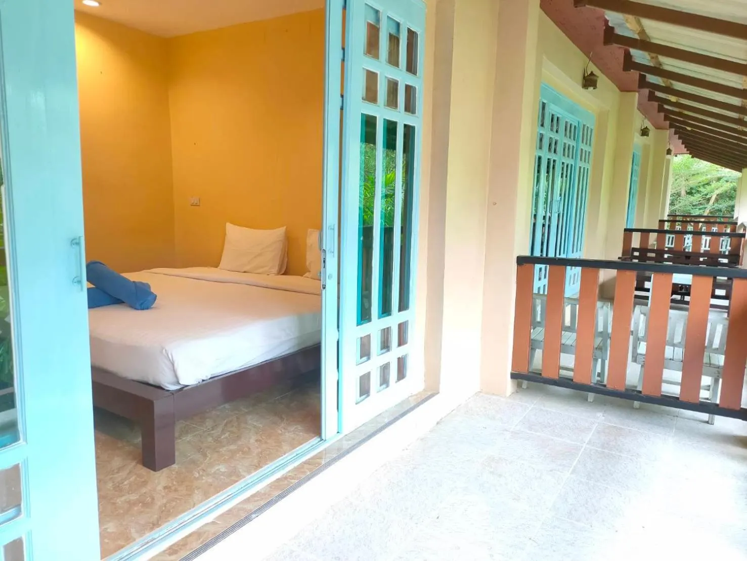 Bed in Banana Beach Resort