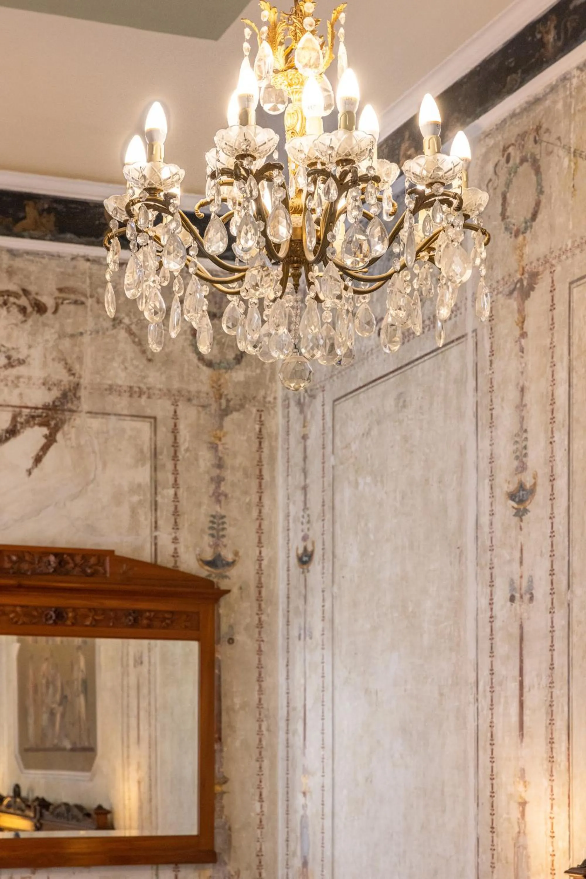 Decorative detail in Antico Portego