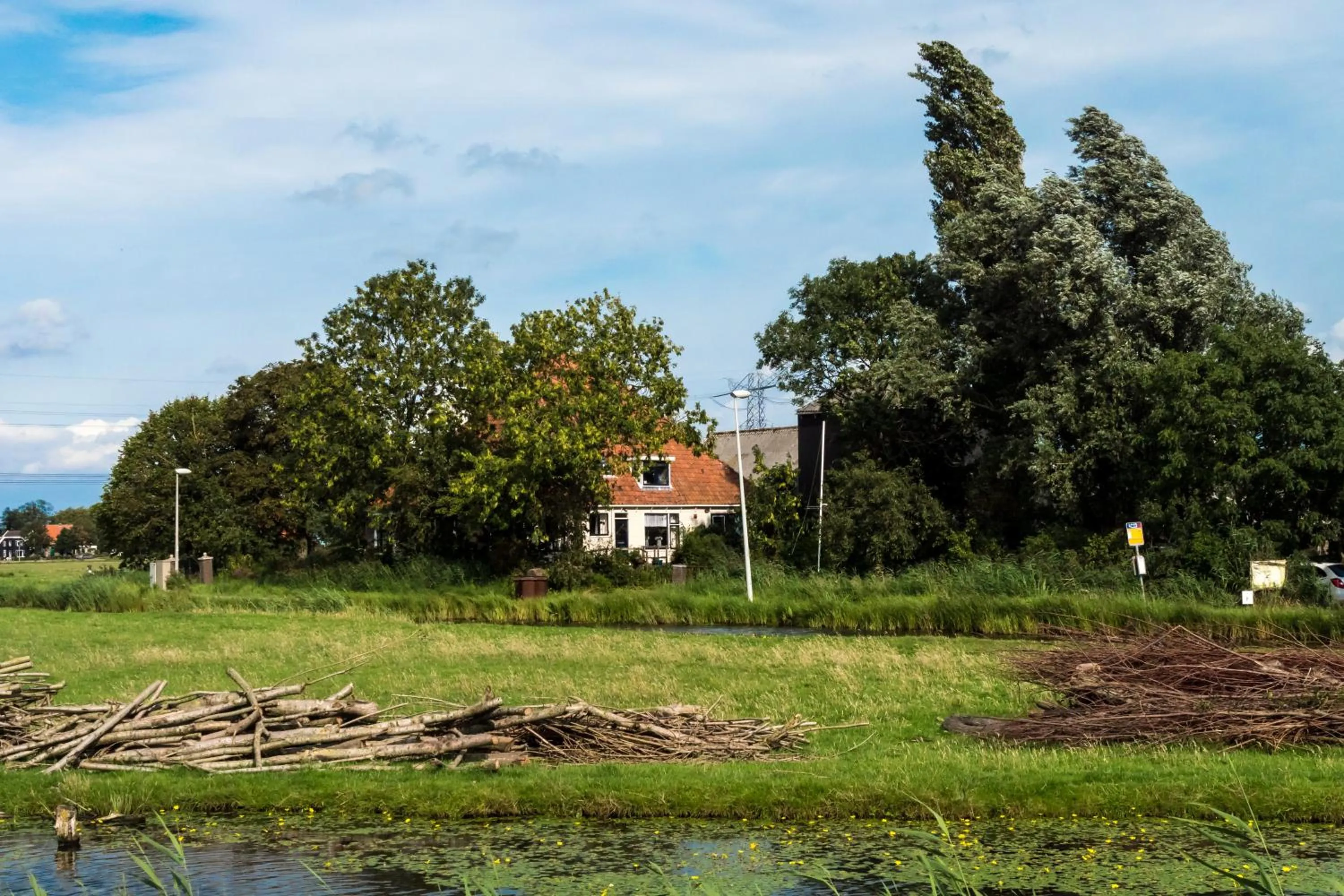 Facade/entrance in Appartement Voorhuis en chalet Klein Waterland