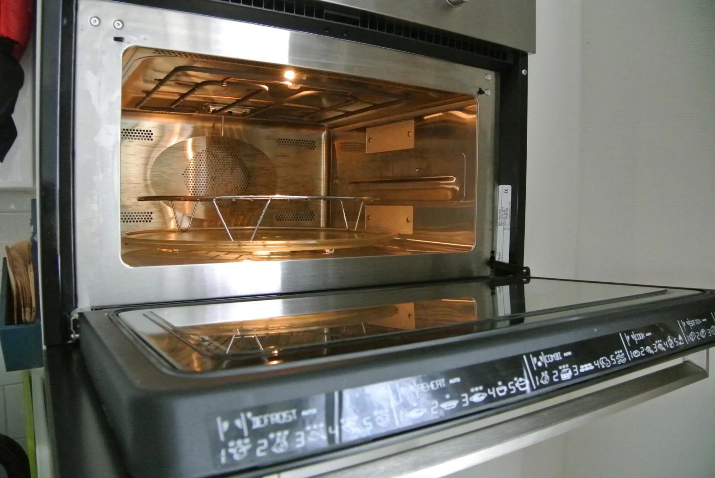 Kitchen or kitchenette in Appartement Voorhuis en chalet Klein Waterland