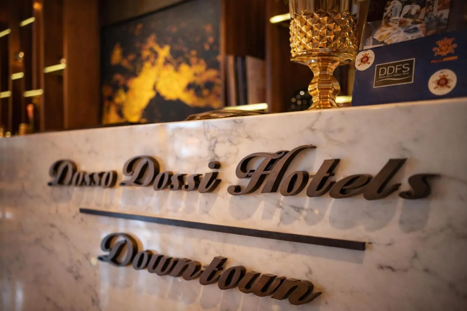 Lobby or reception in Dosso Dossi Hotels & SPA Downtown