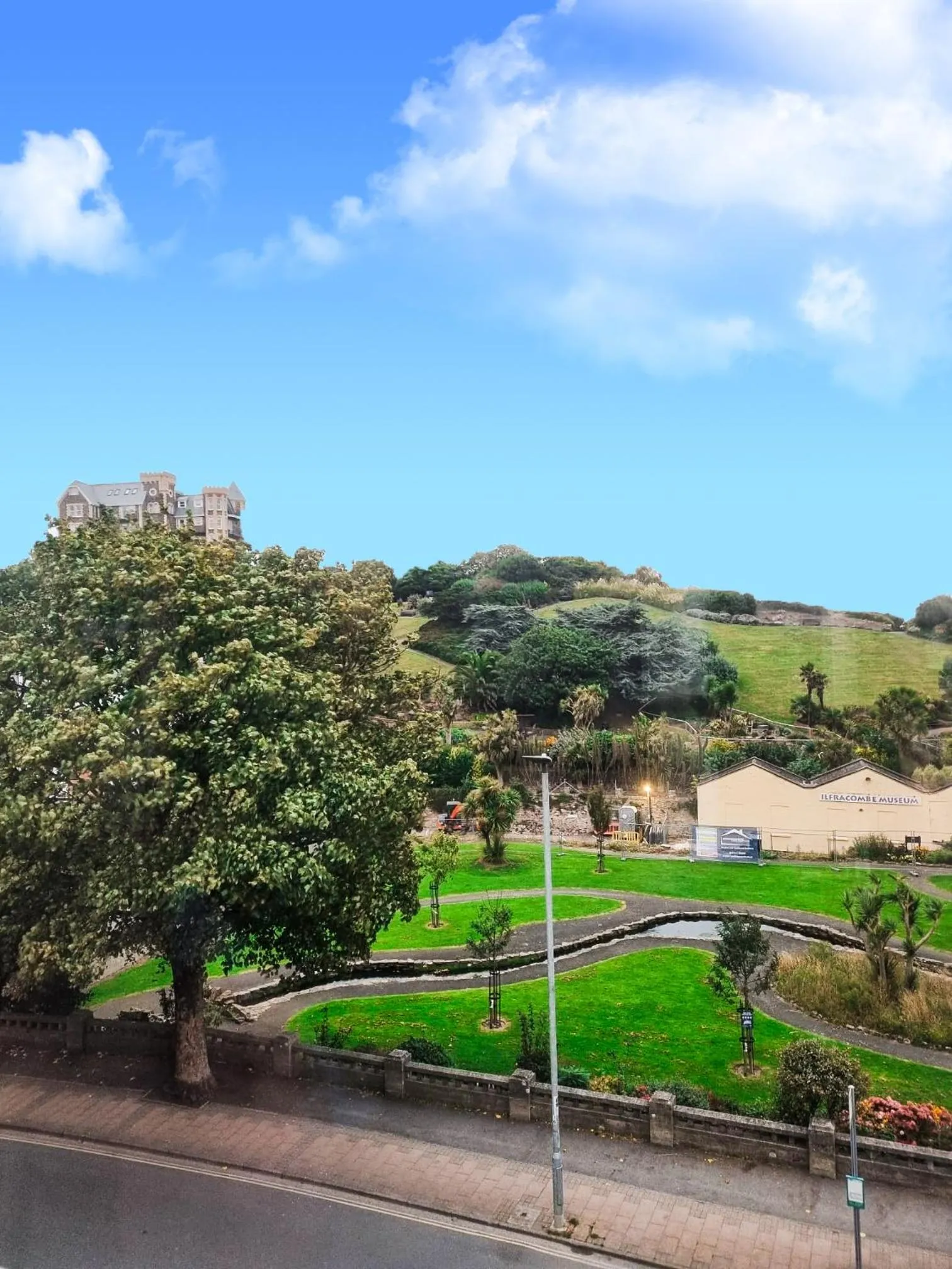 Garden view in Dilkhusa Grand Hotel by Compass Hospitality