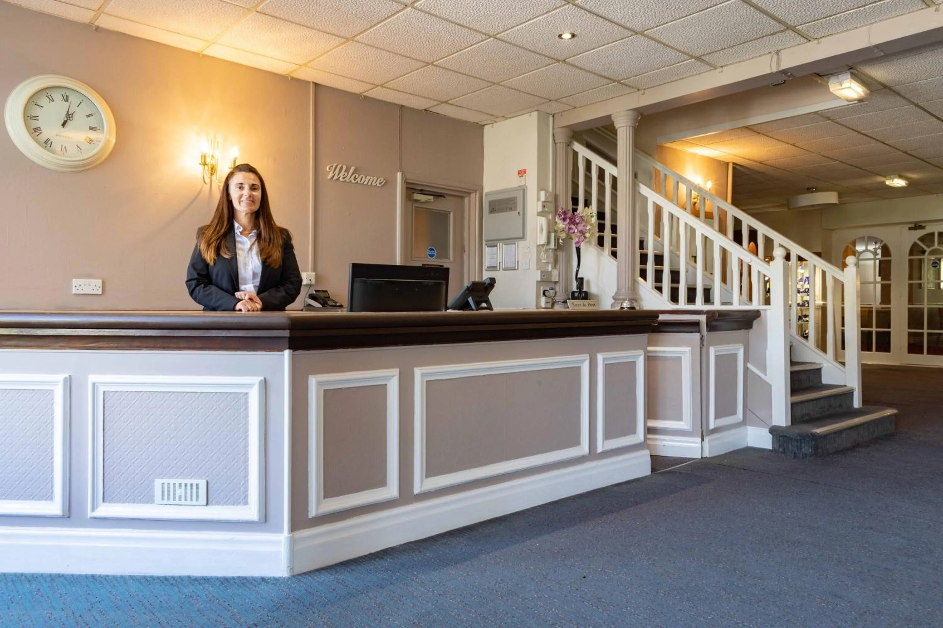 Staff in Dilkhusa Grand Hotel by Compass Hospitality