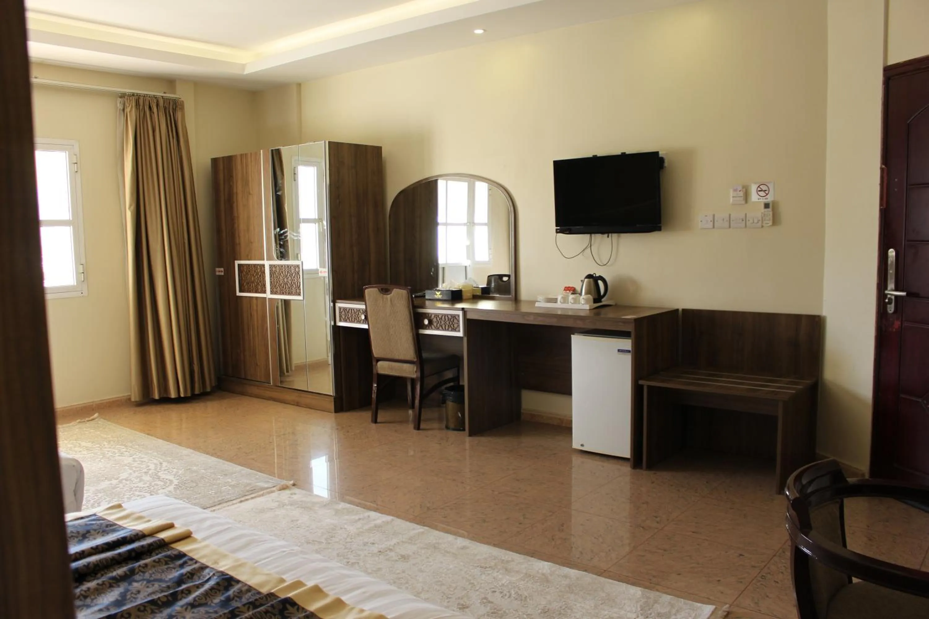 Bed in Al Diyar Hotel