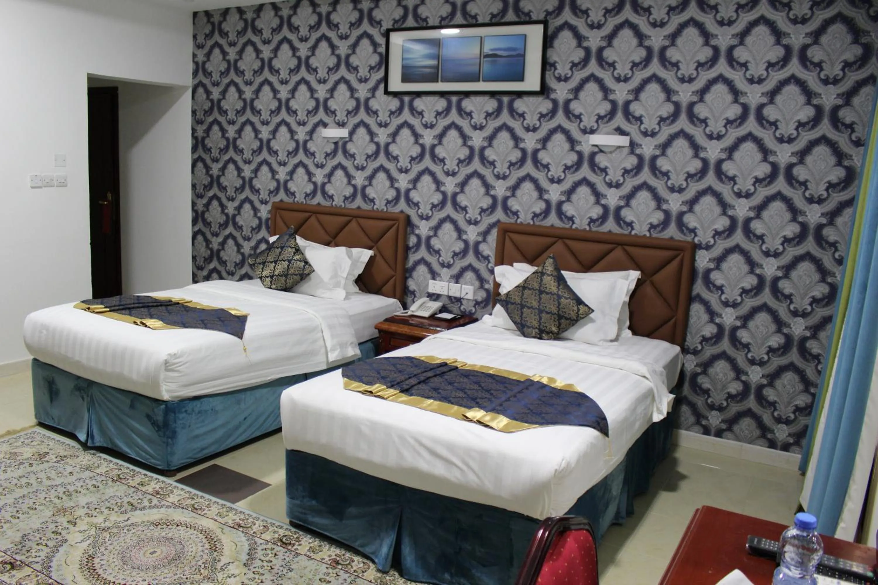 Bed in Al Diyar Hotel