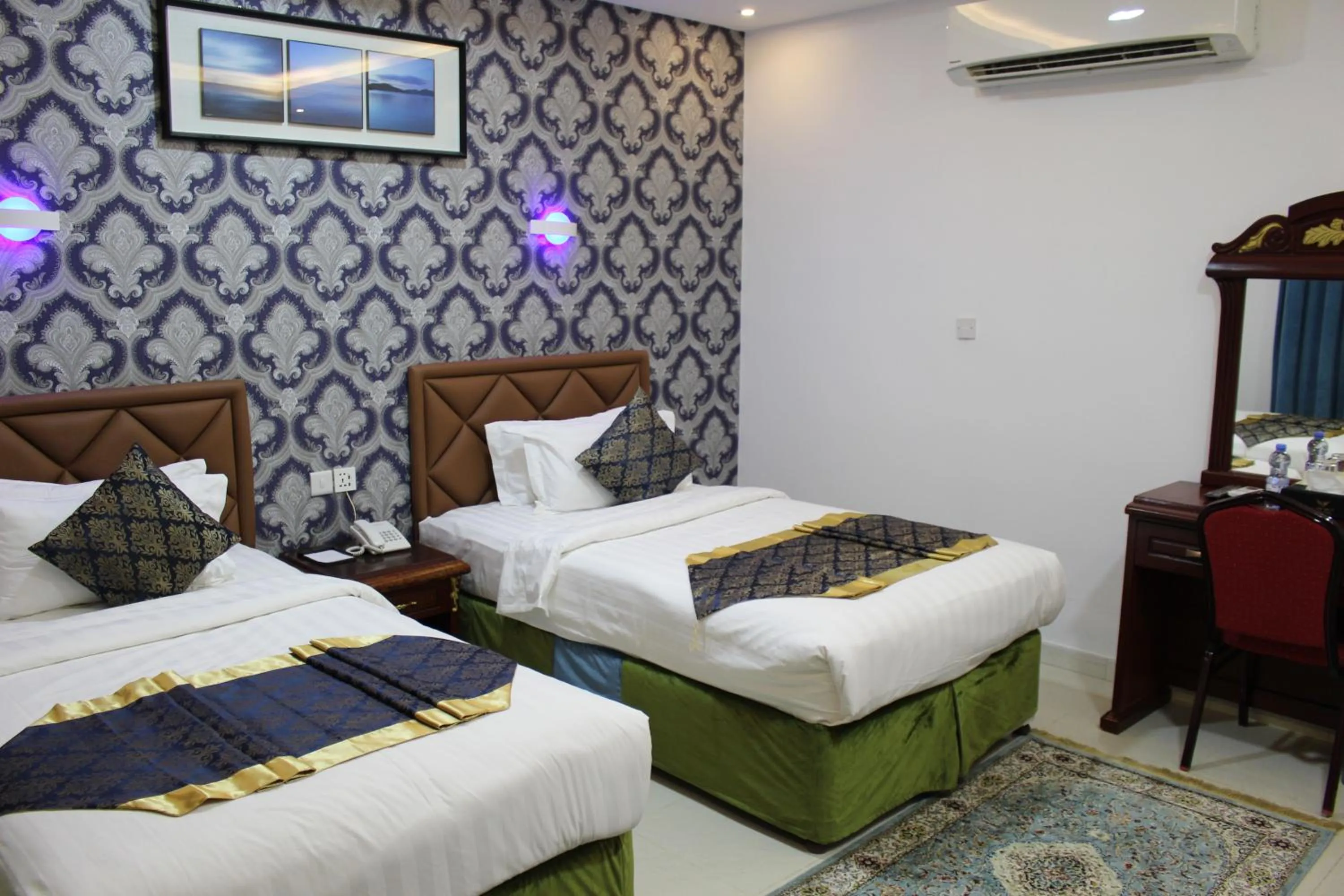 Bed in Al Diyar Hotel