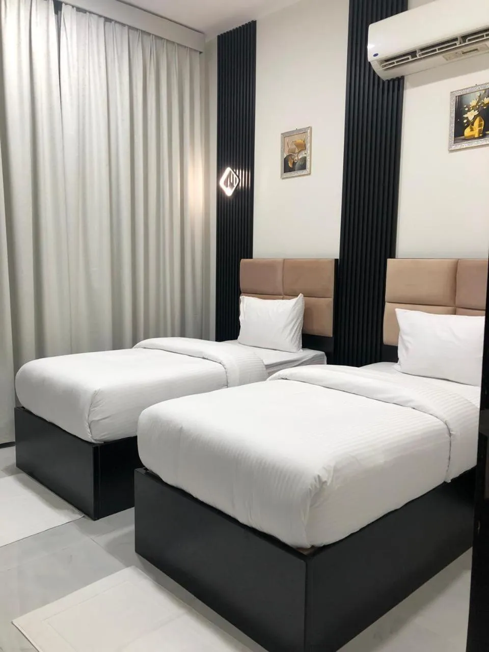 Bed in Al Zahra Hotel Apartments Ras Al Khaimah