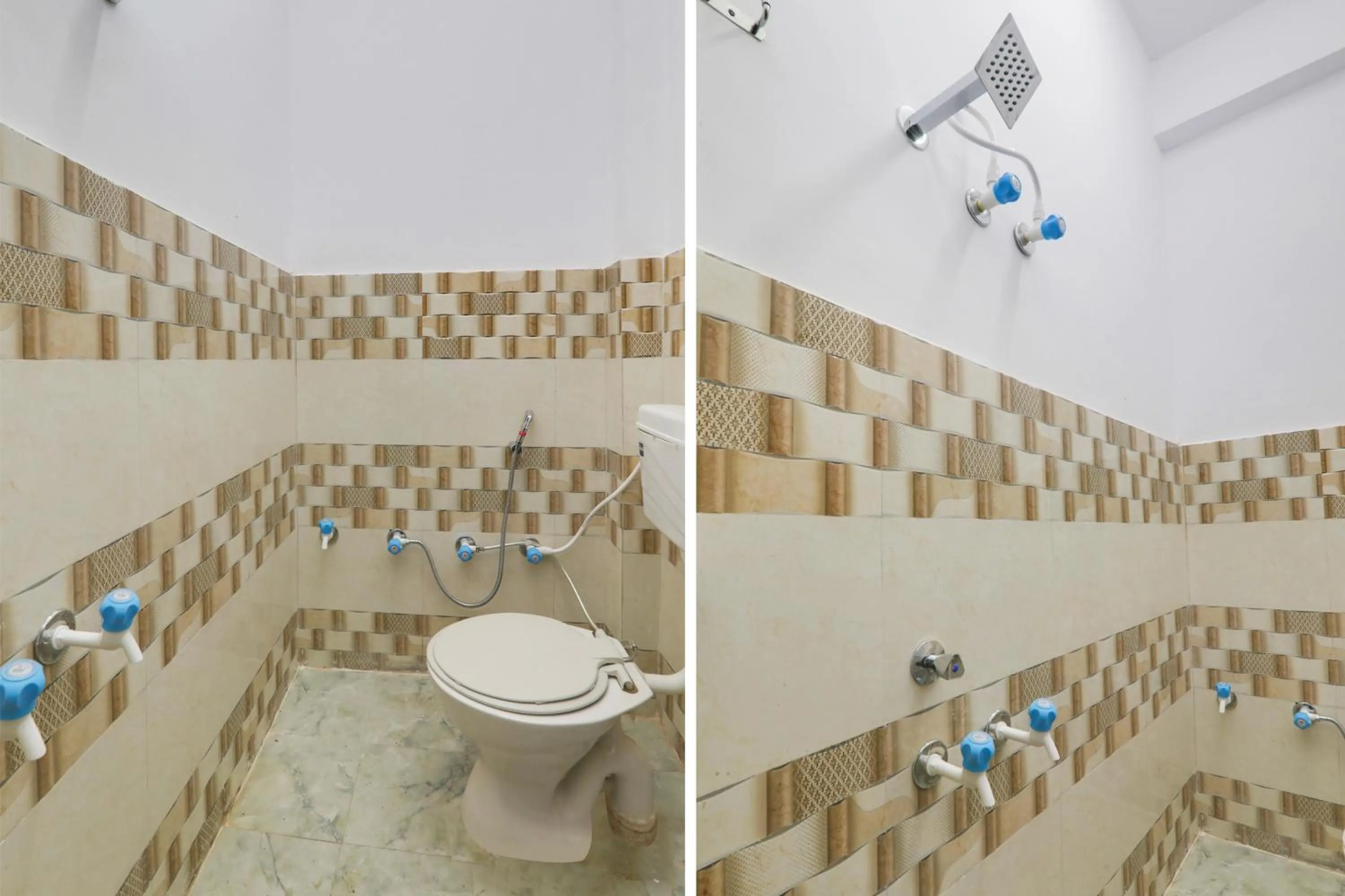 Bathroom in Hotel O VIRAT HOTEL AND RESORT