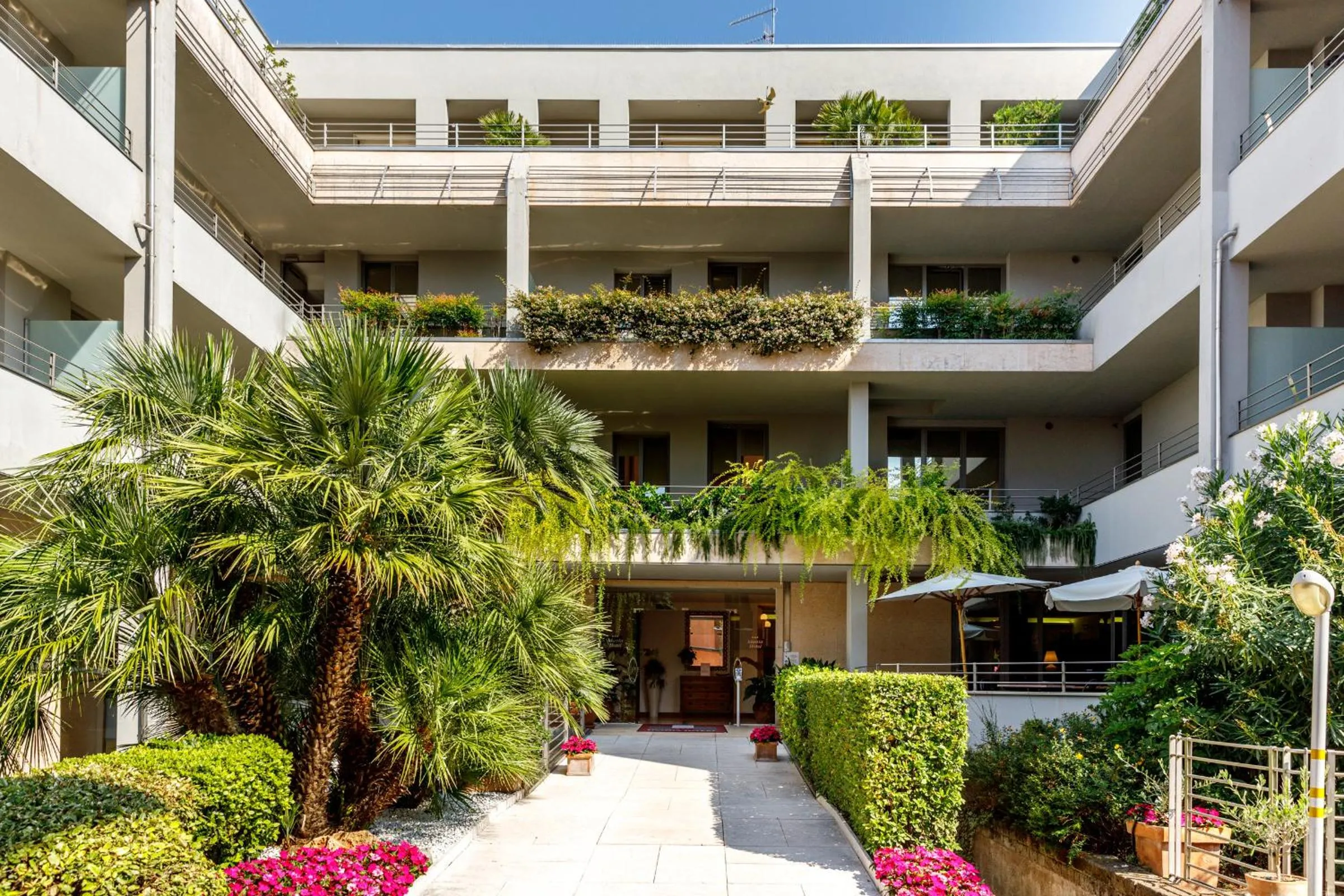 Property building in Hotel Idania