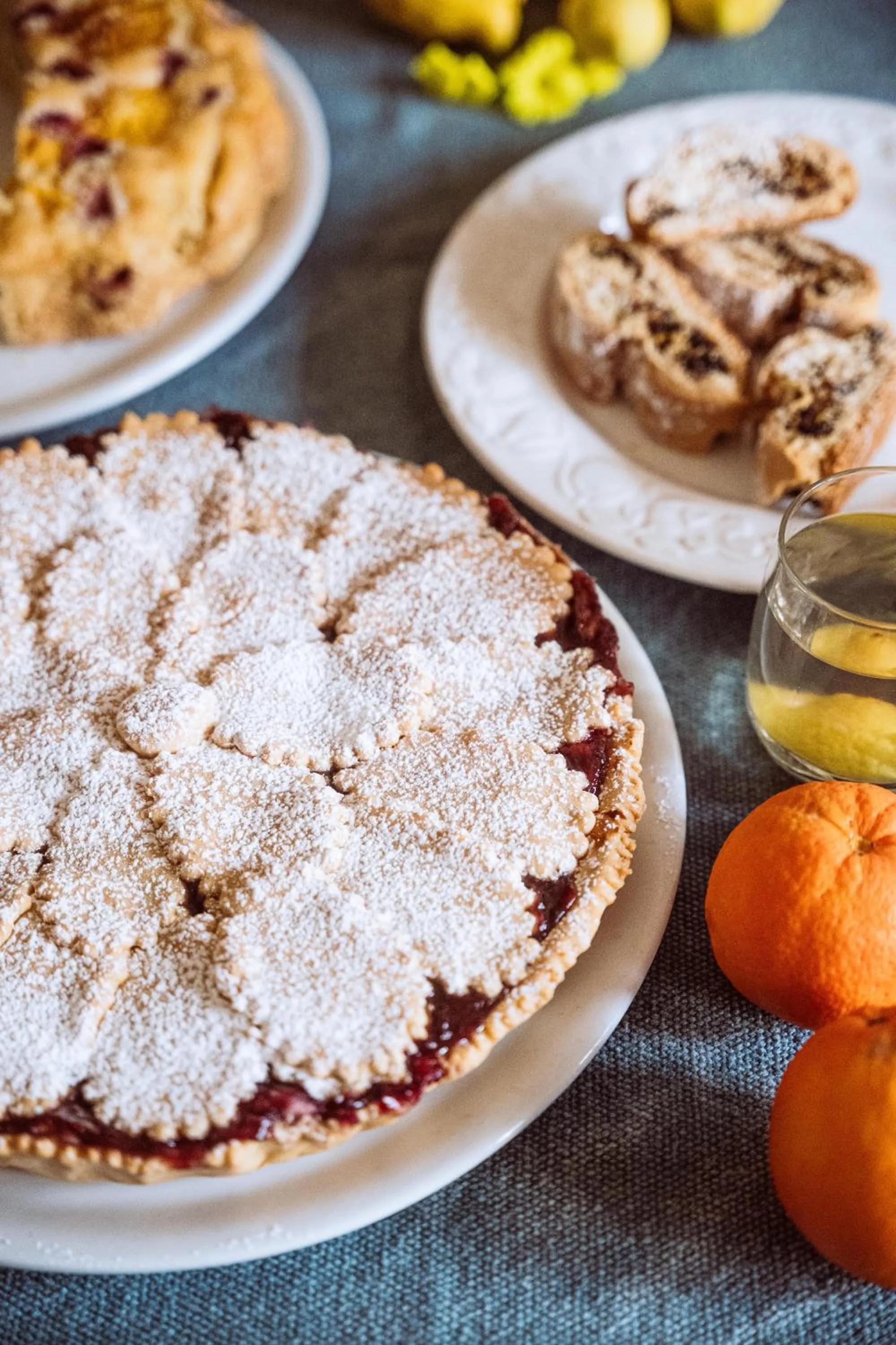 Italian breakfast in La Piana degli Ulivi