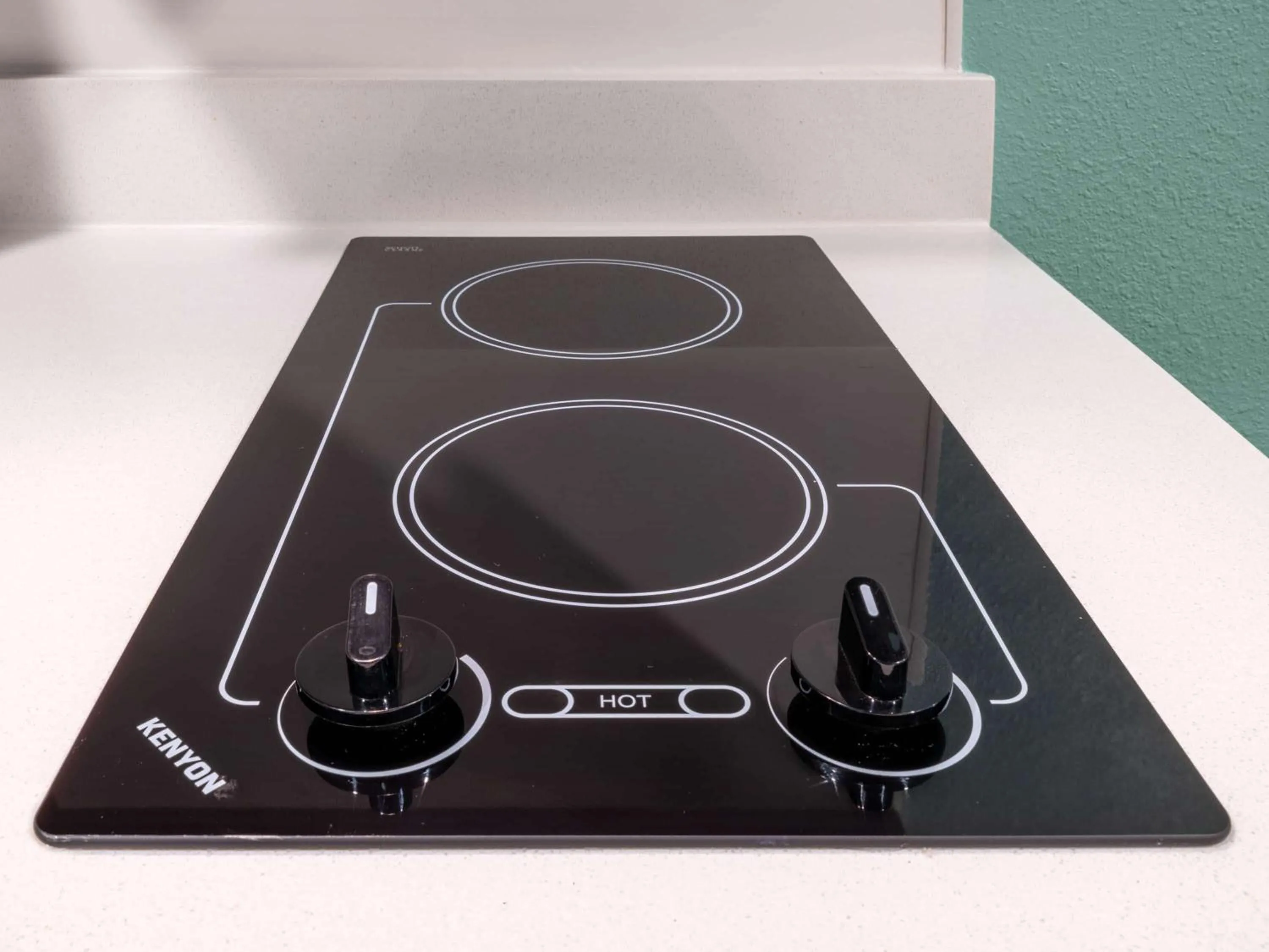 stove in ECHO Suites Extended Stay by Wyndham Indianapolis AmeriPlex