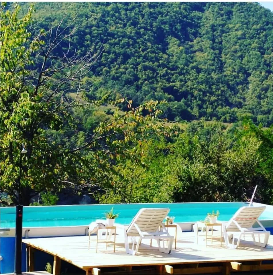 Swimming pool in Monte Termine Country House