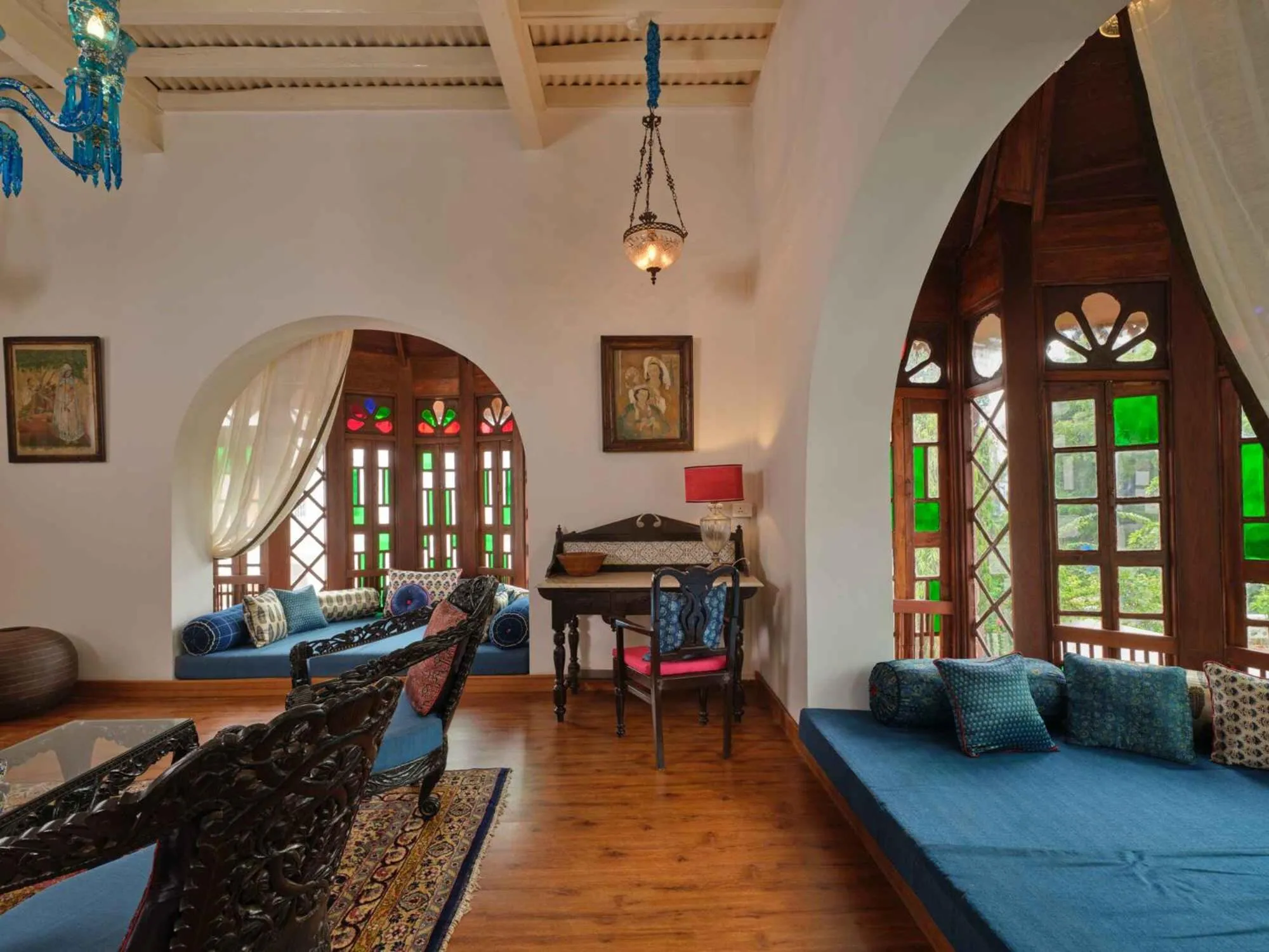 Bedroom in juSTa Diwans Bungalow