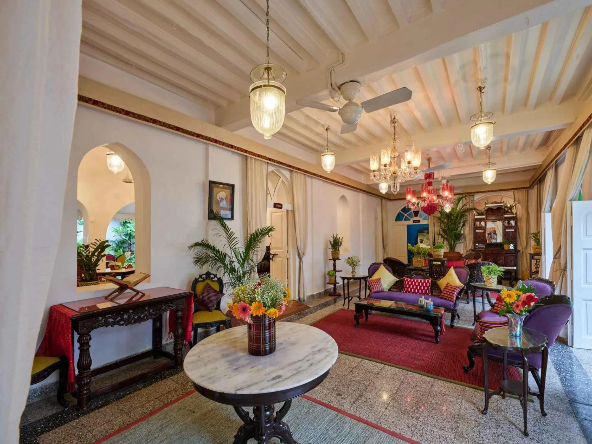 Lobby or reception in juSTa Diwans Bungalow