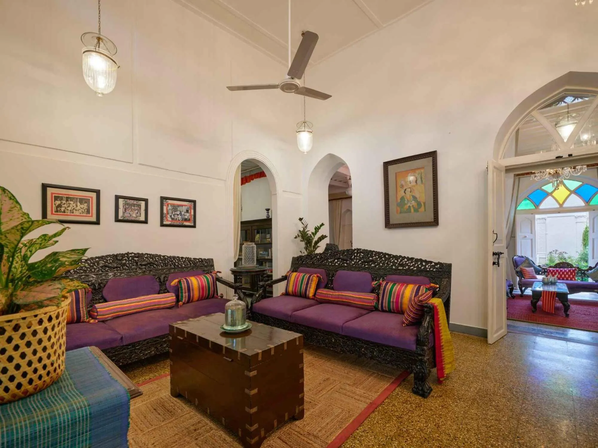 Lobby or reception in juSTa Diwans Bungalow