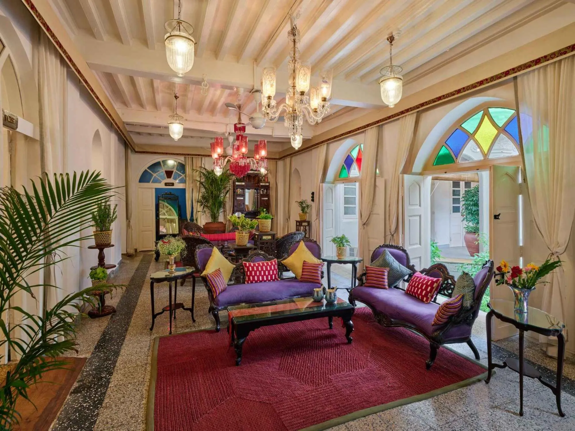 Lobby or reception in juSTa Diwans Bungalow