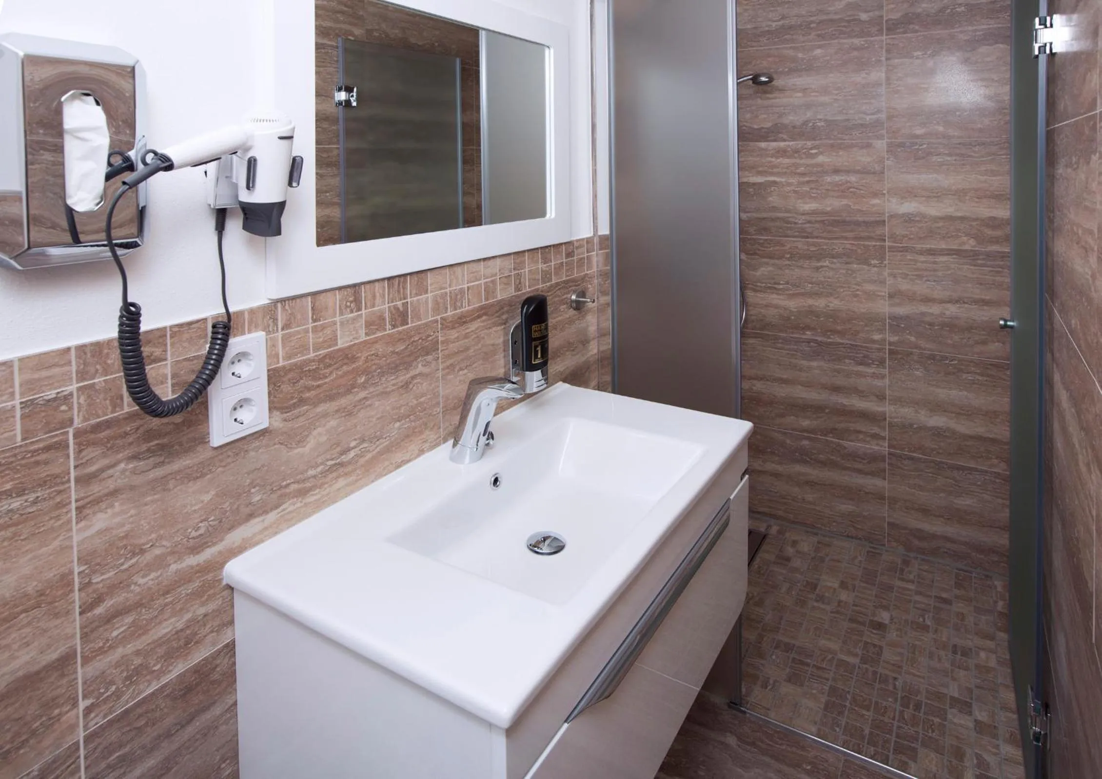 Bathroom in CityHotel am McKeePlatz