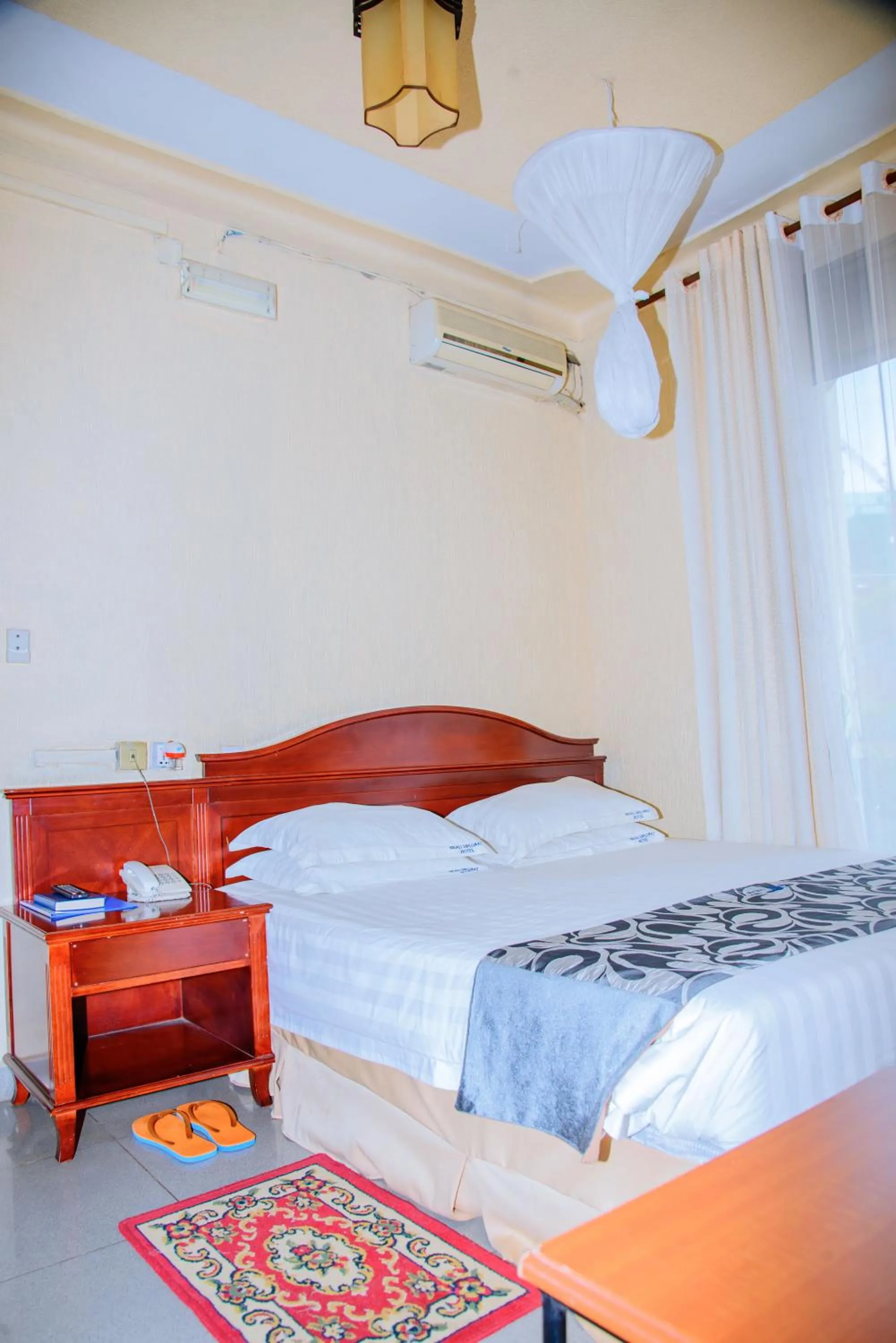 Bed in Kigali diplomat Hotel