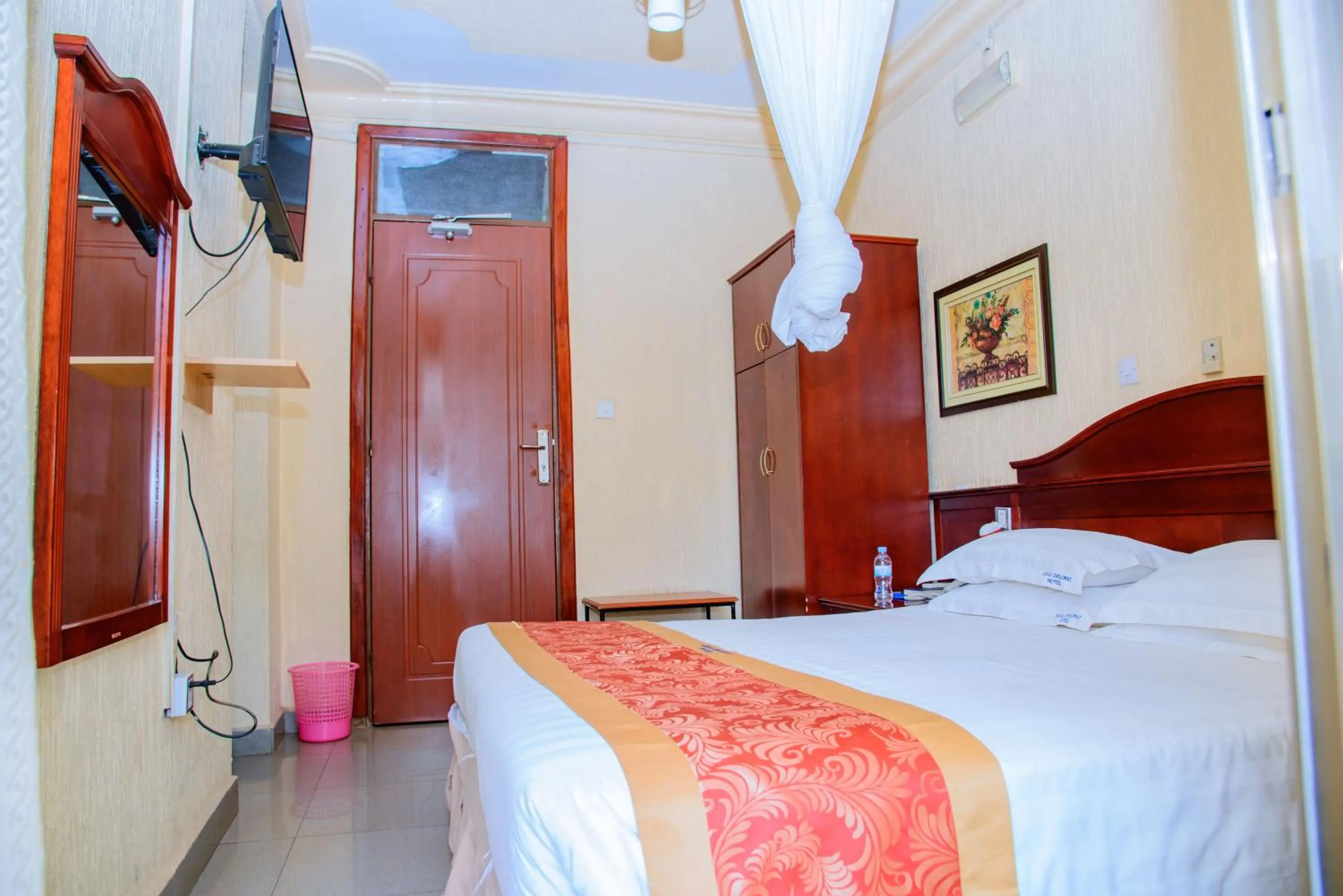 Bed in Kigali diplomat Hotel