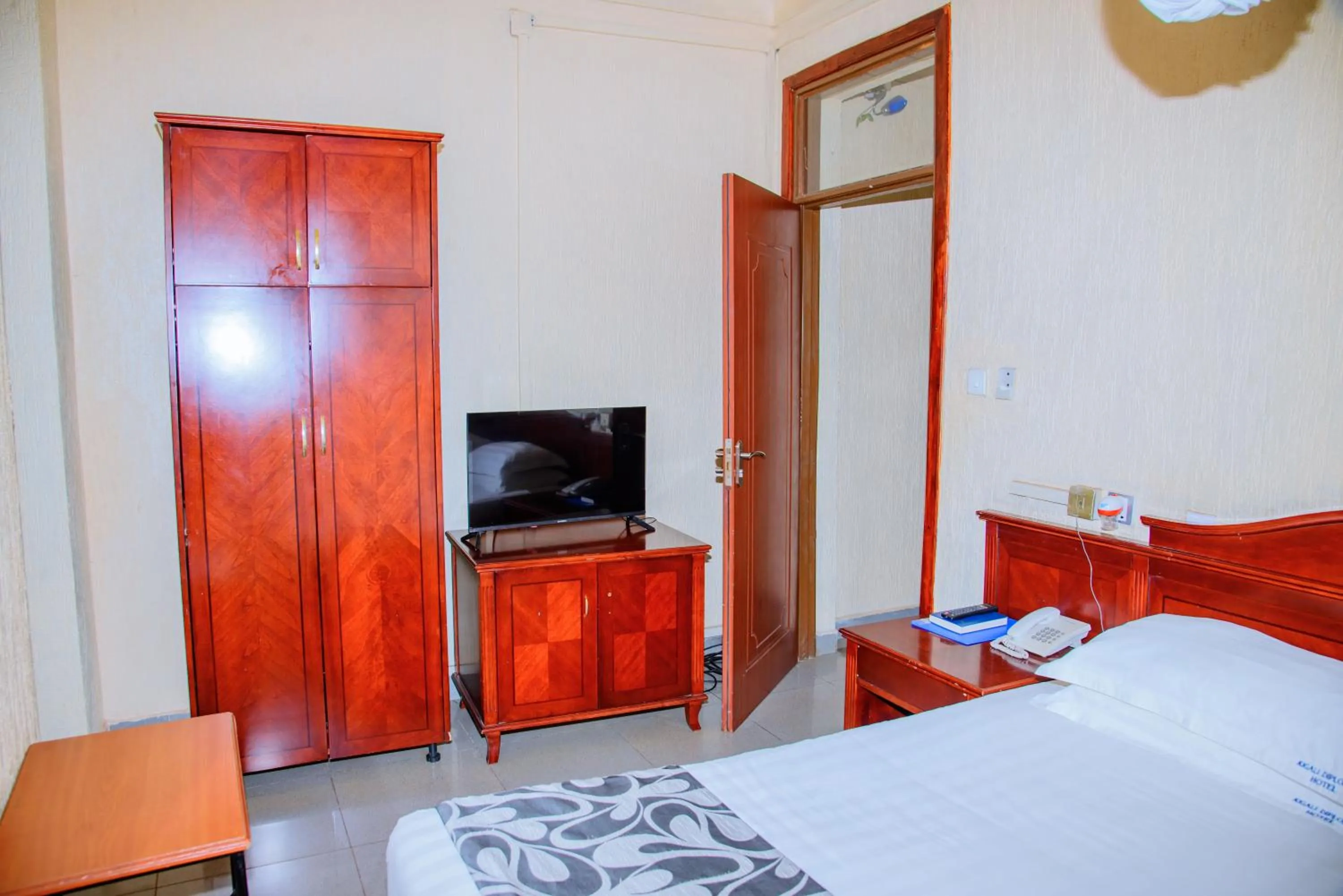 Bed in Kigali diplomat Hotel