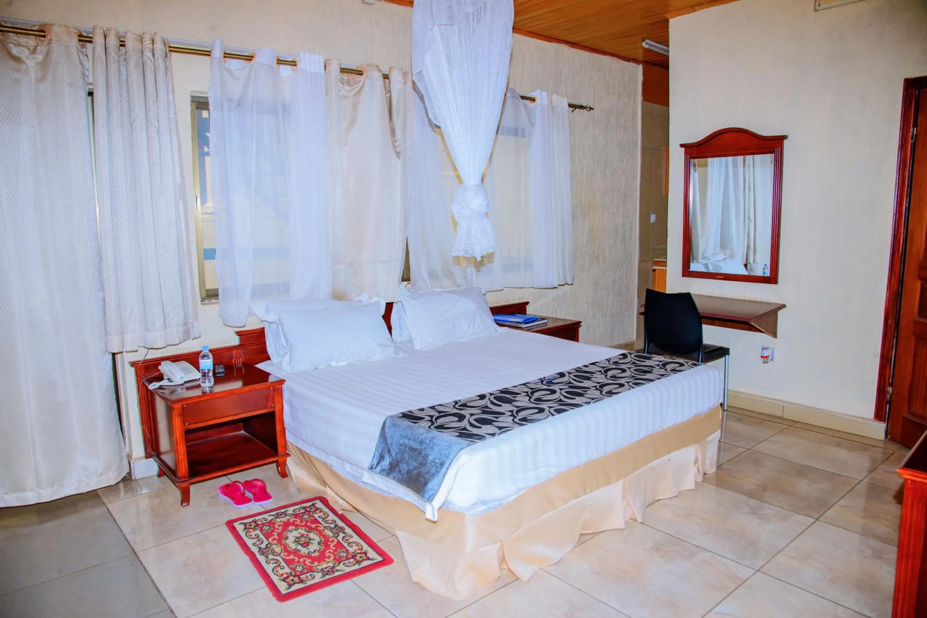 Bed in Kigali diplomat Hotel