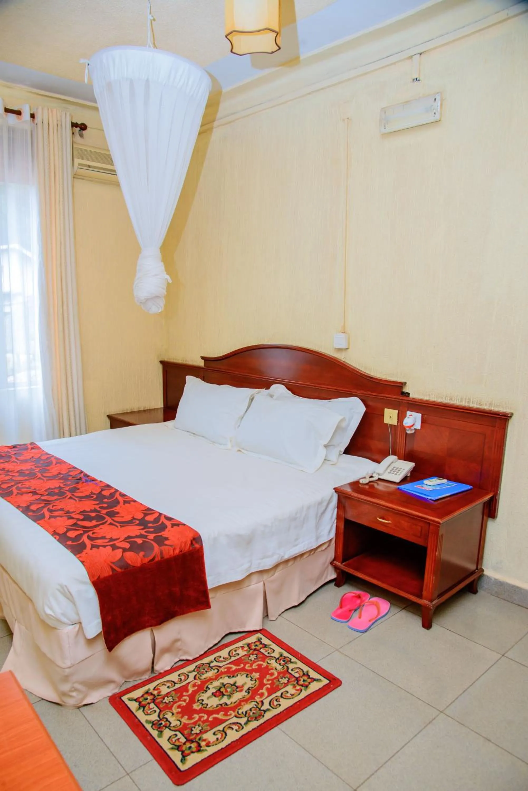 Bed in Kigali diplomat Hotel