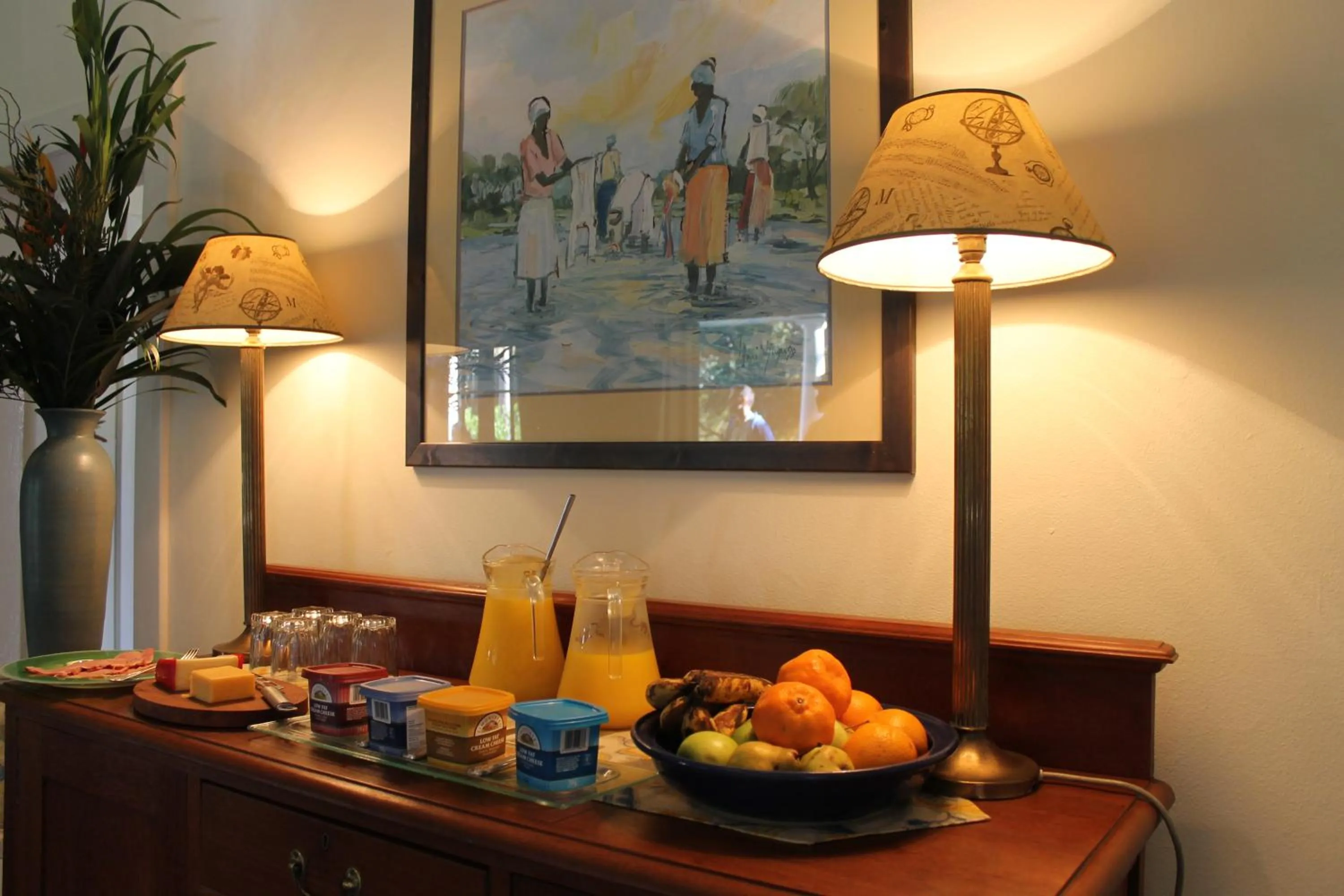 Continental breakfast in York Lodge