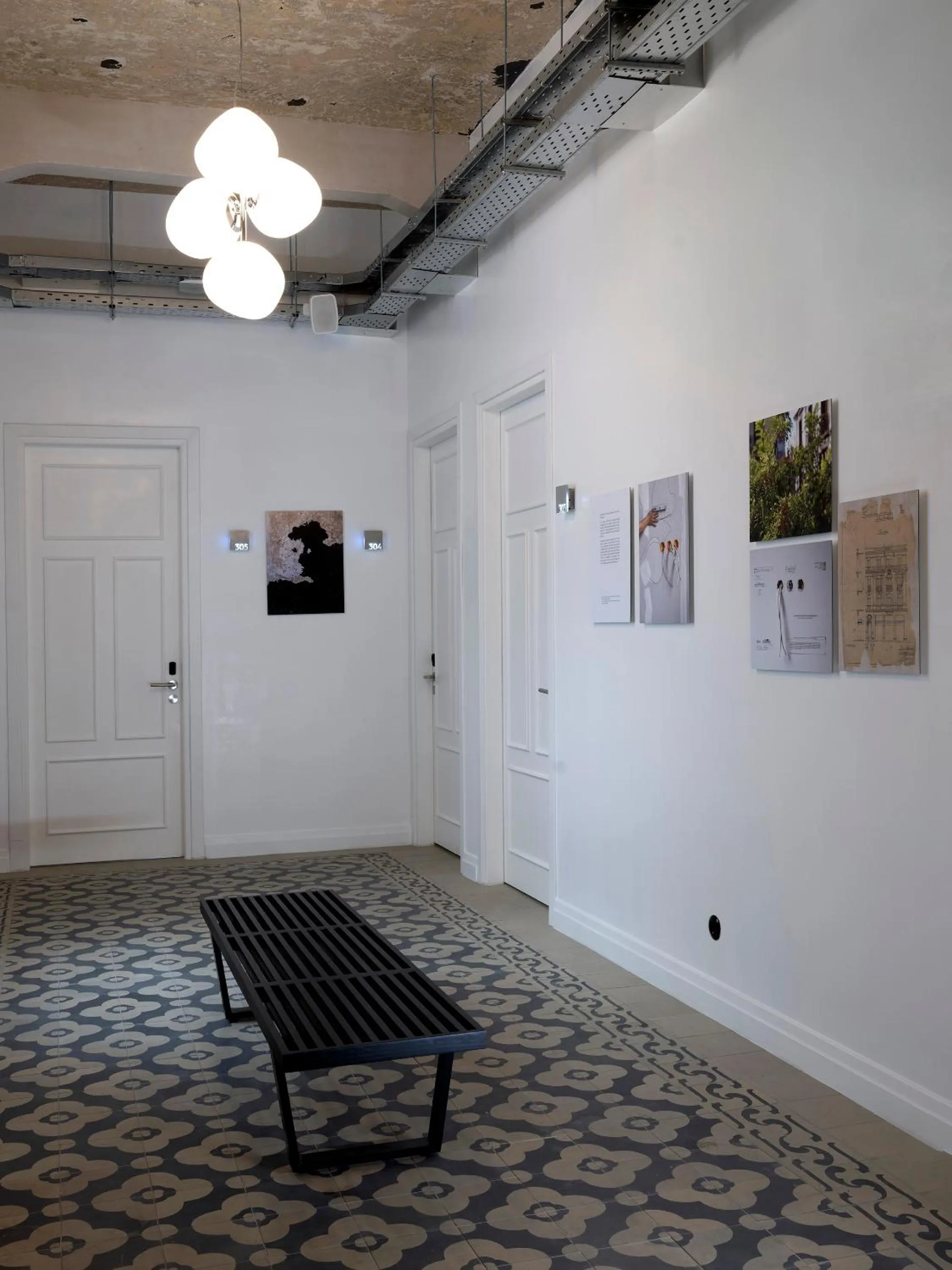 Decorative detail in Hipsters Hotel