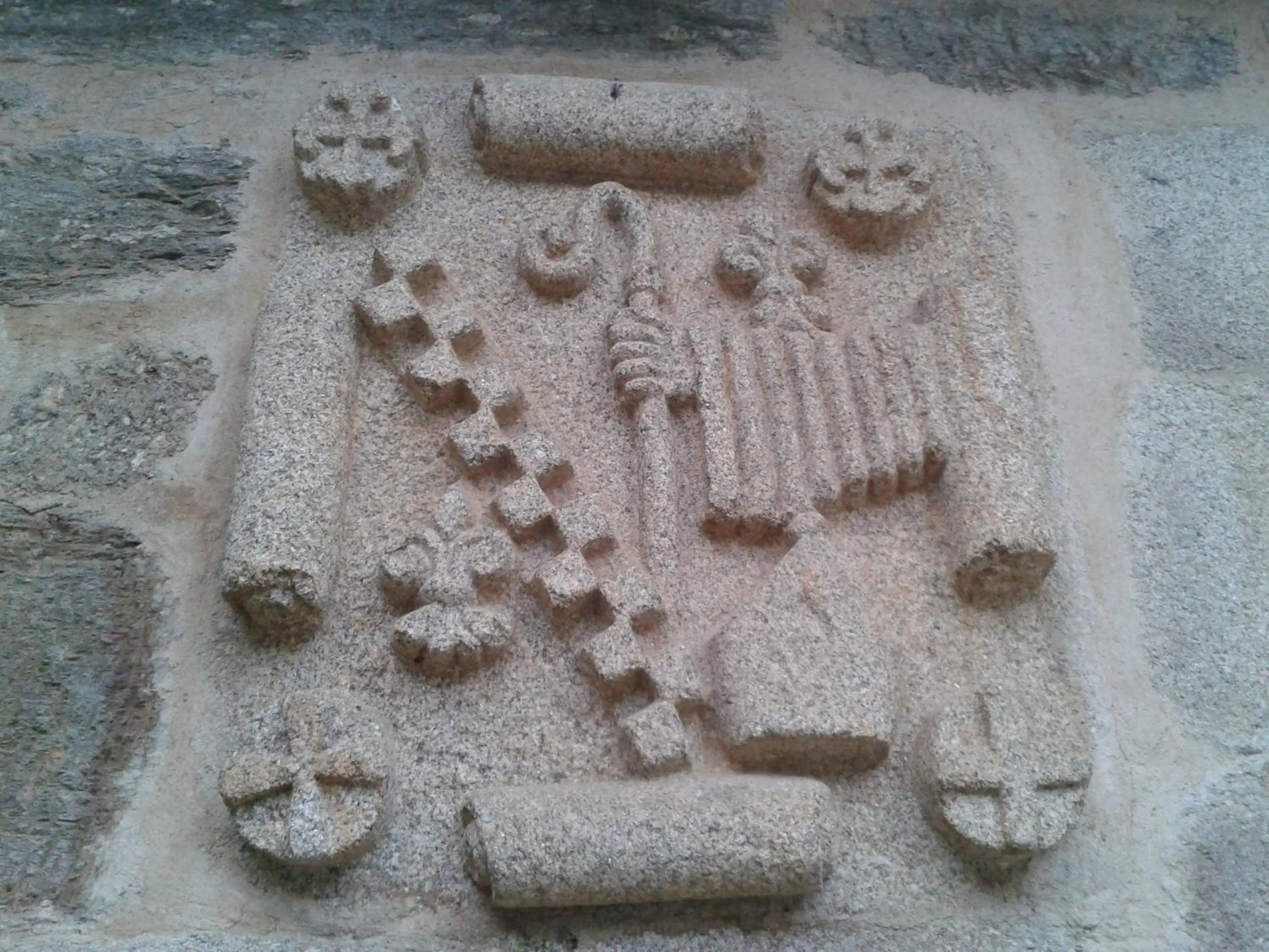 Decorative detail in La Posada de Pedrazales